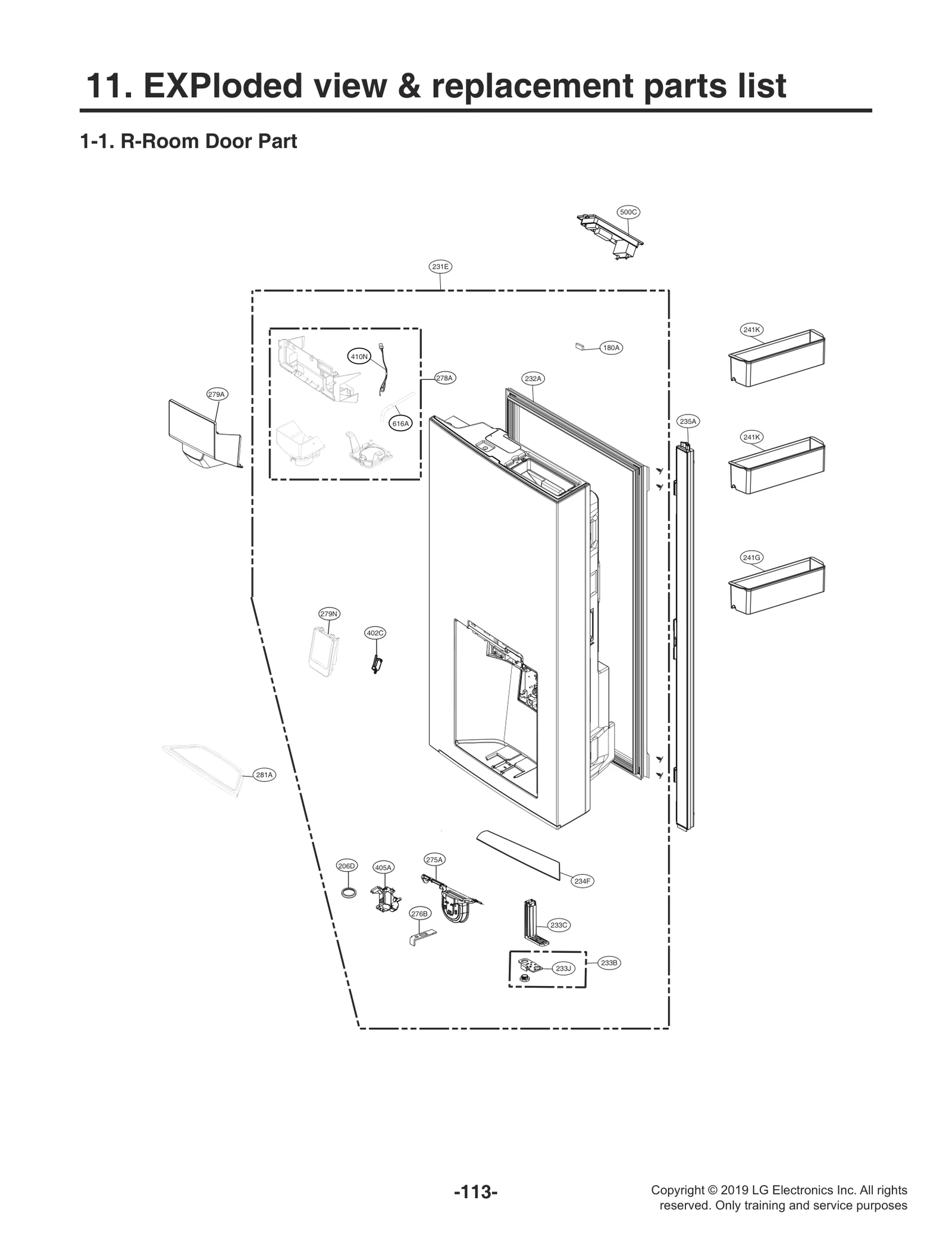 Door Foam Assembly