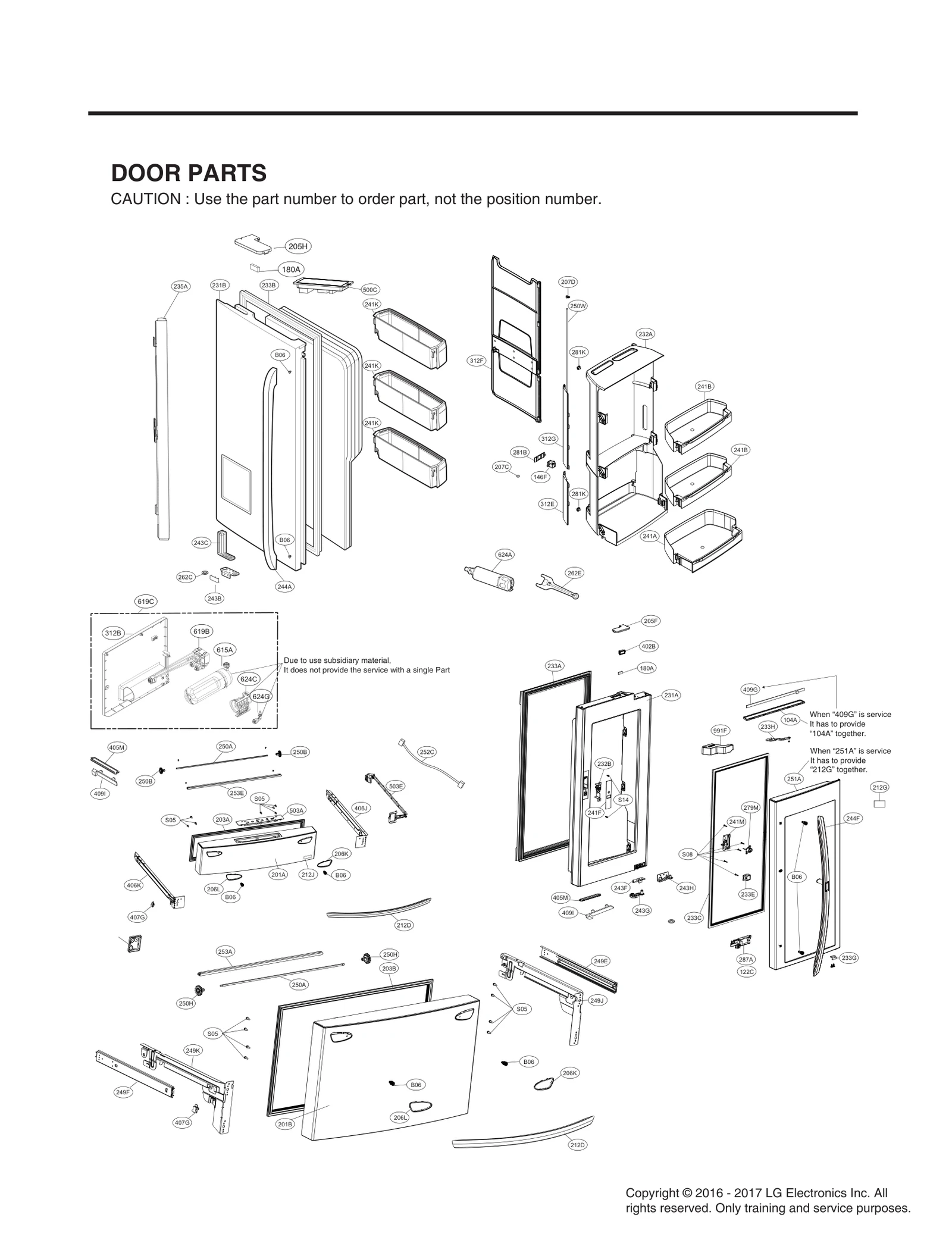 Foam Door Assembly