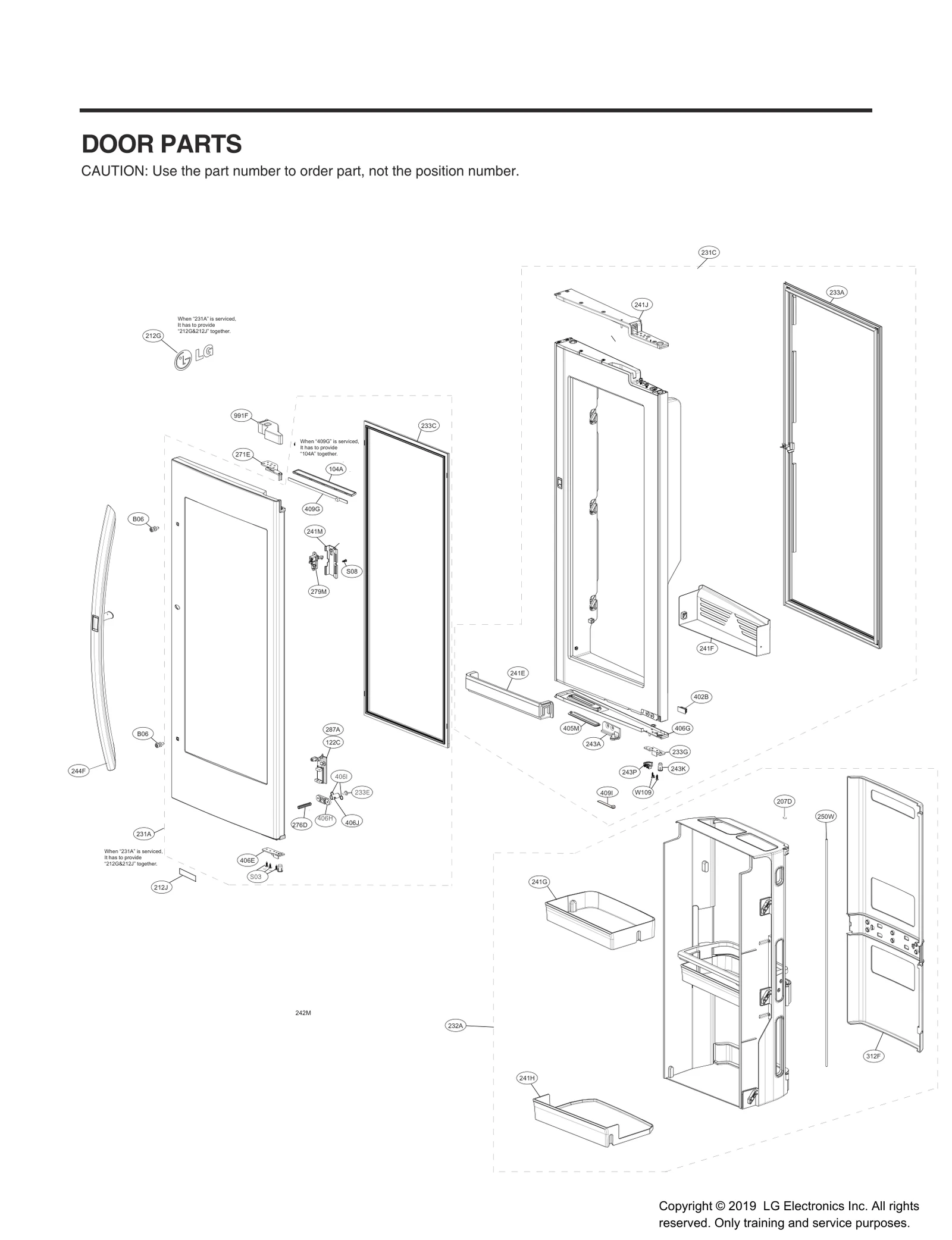 Door Foam Assembly