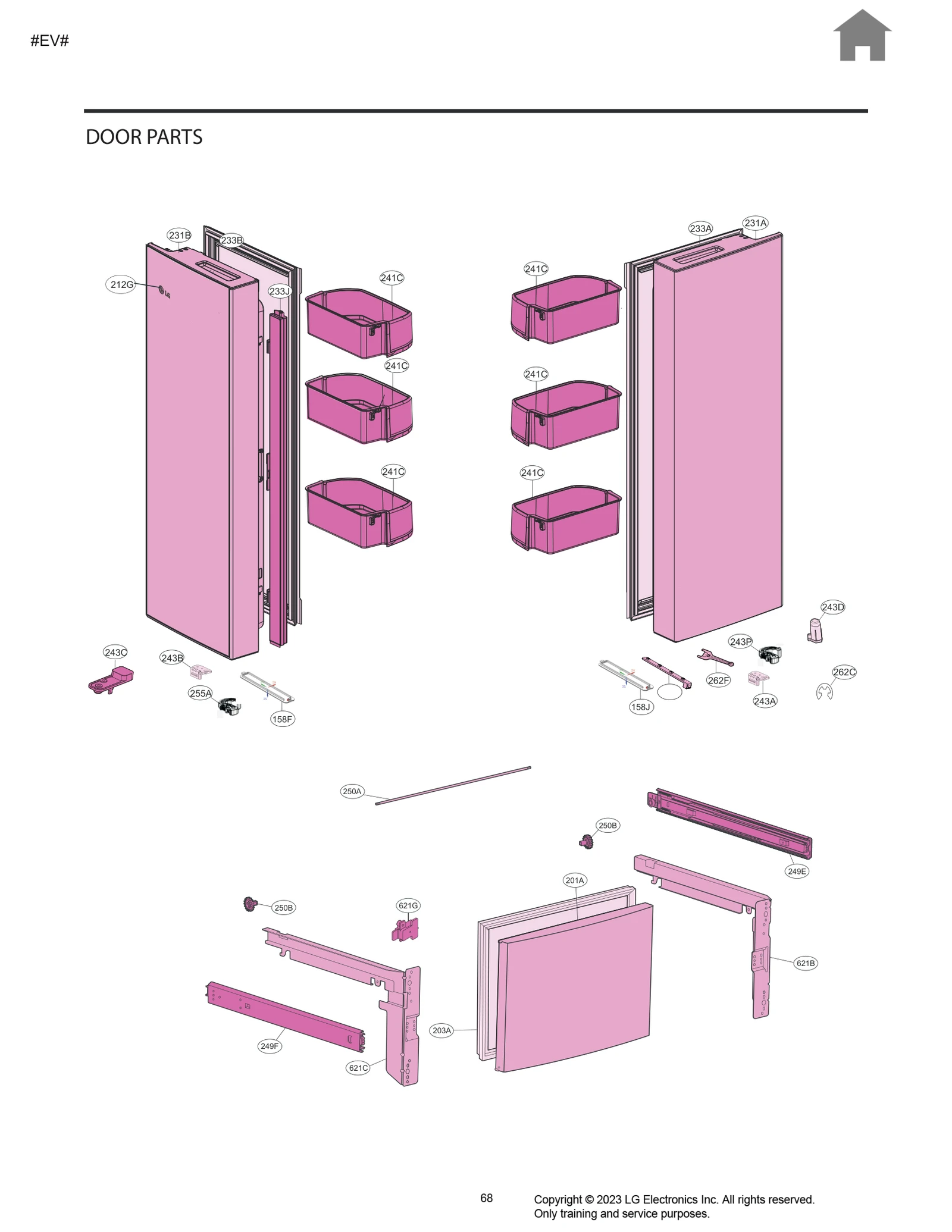 Door Foam Assembly