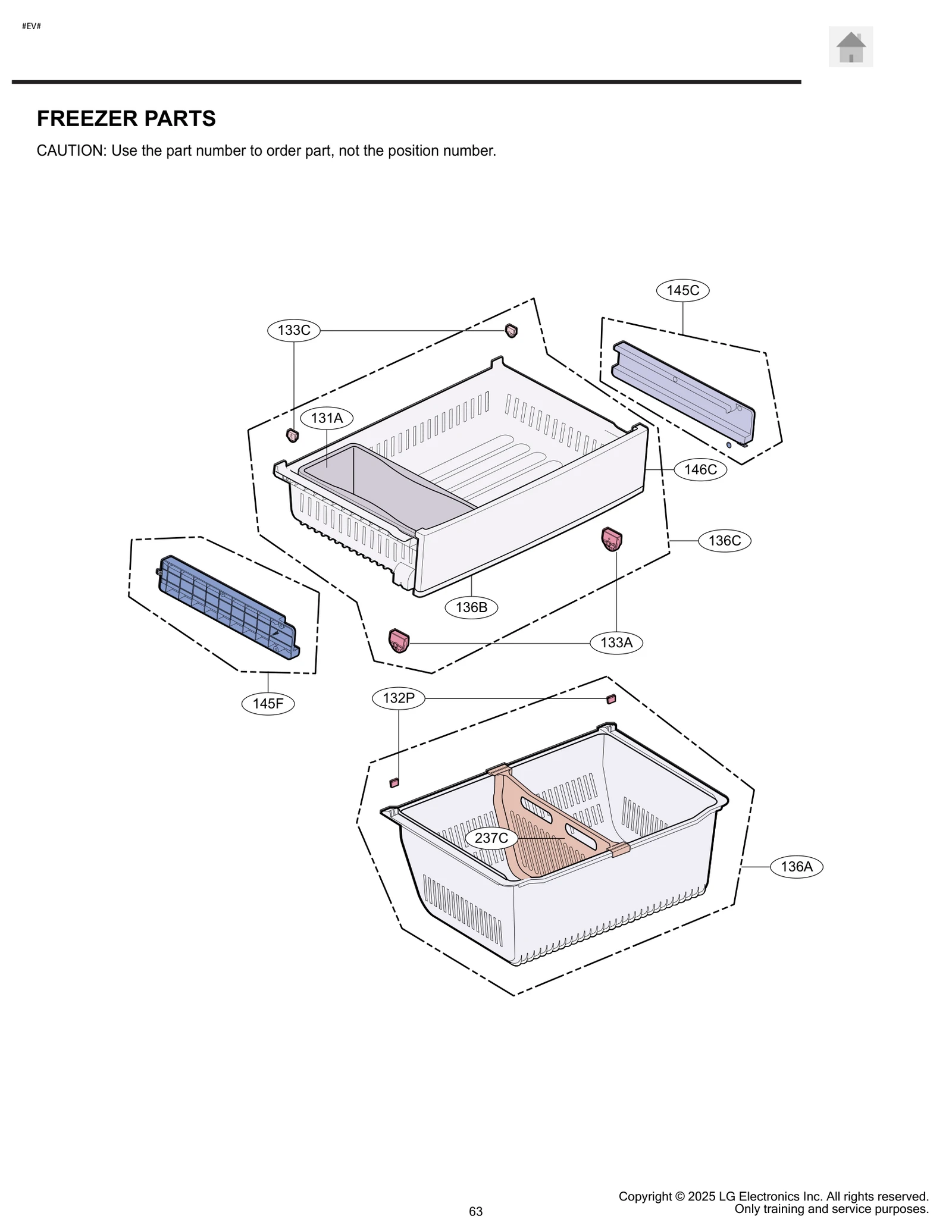 Tray Assembly, Drawer