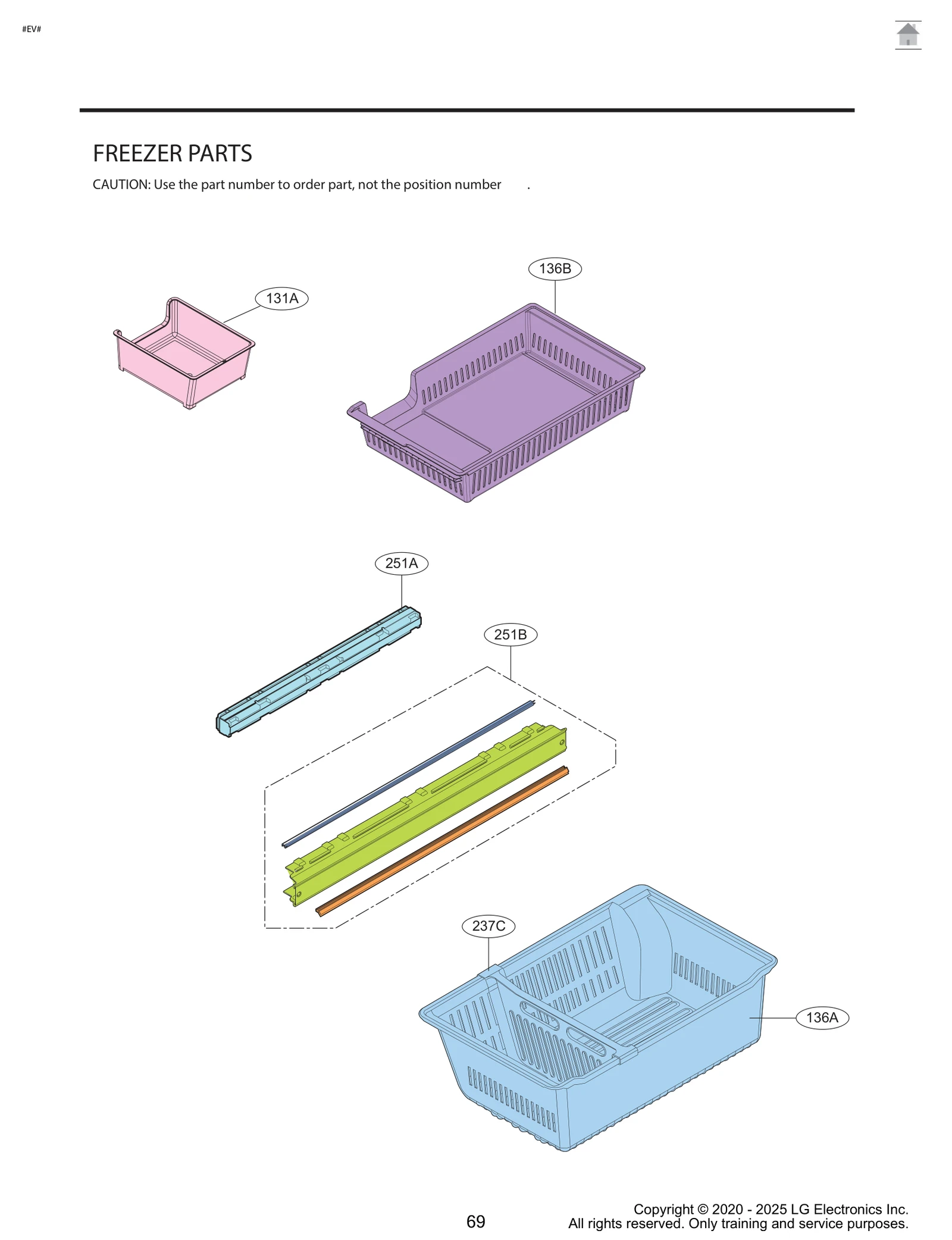 Tray Assembly, Drawer