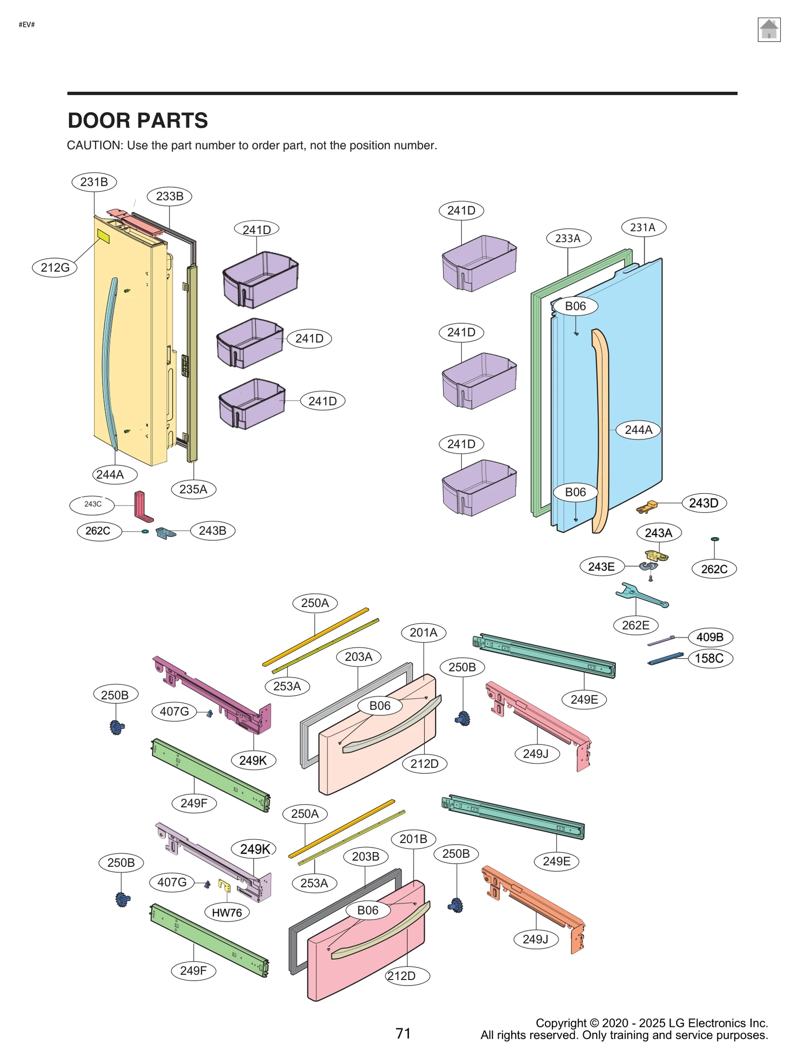 Gasket Assembly, Door