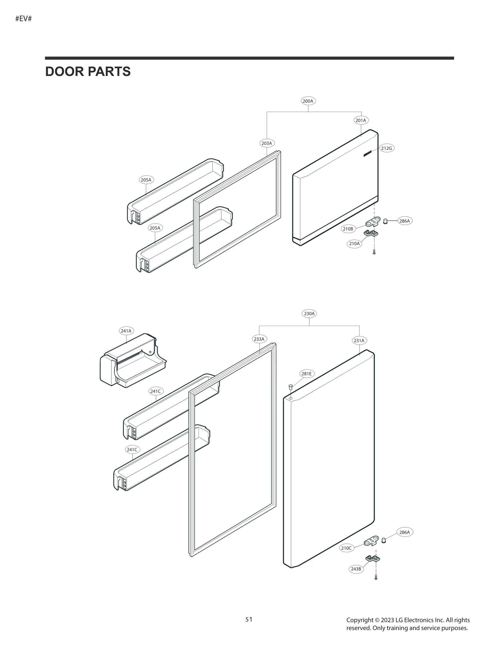 Door Foam Assembly