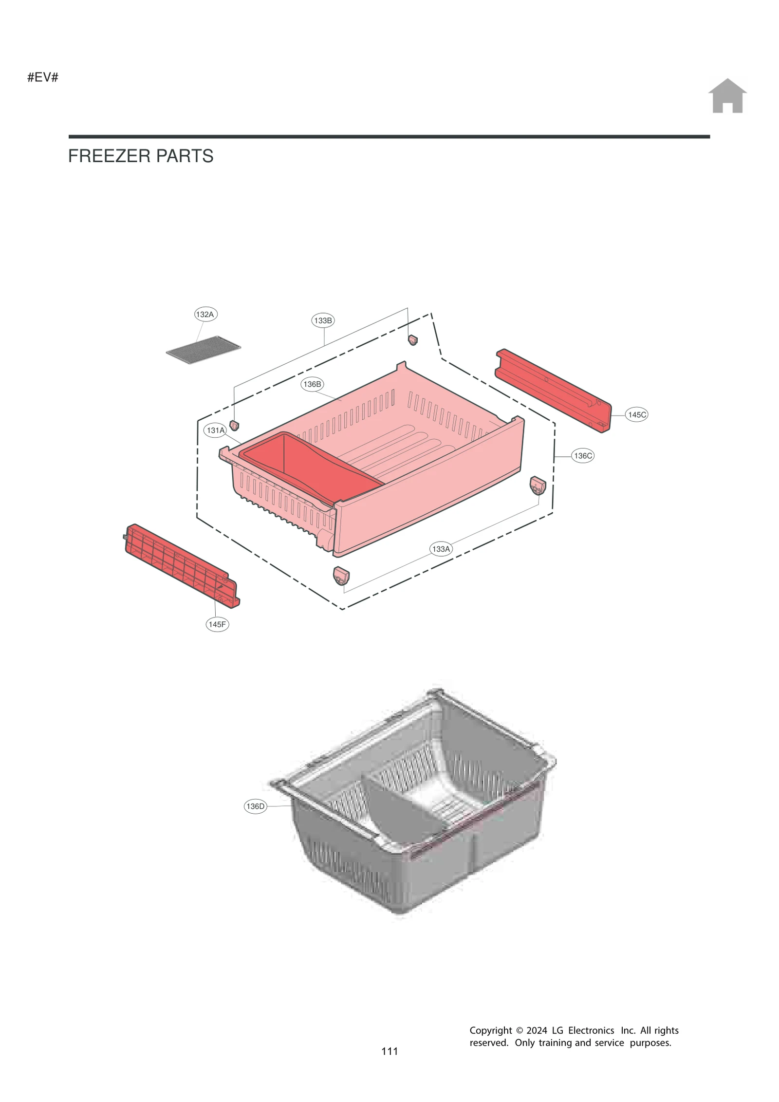 Tray, Freezer