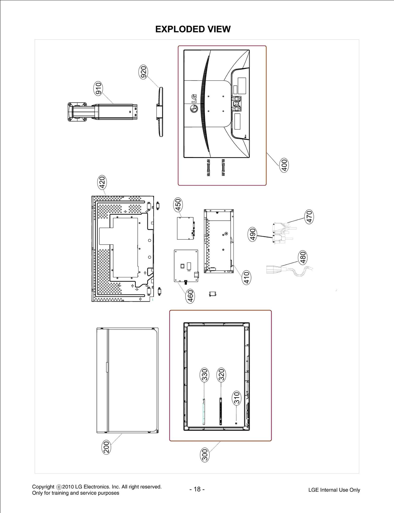 Main PCB Assembly