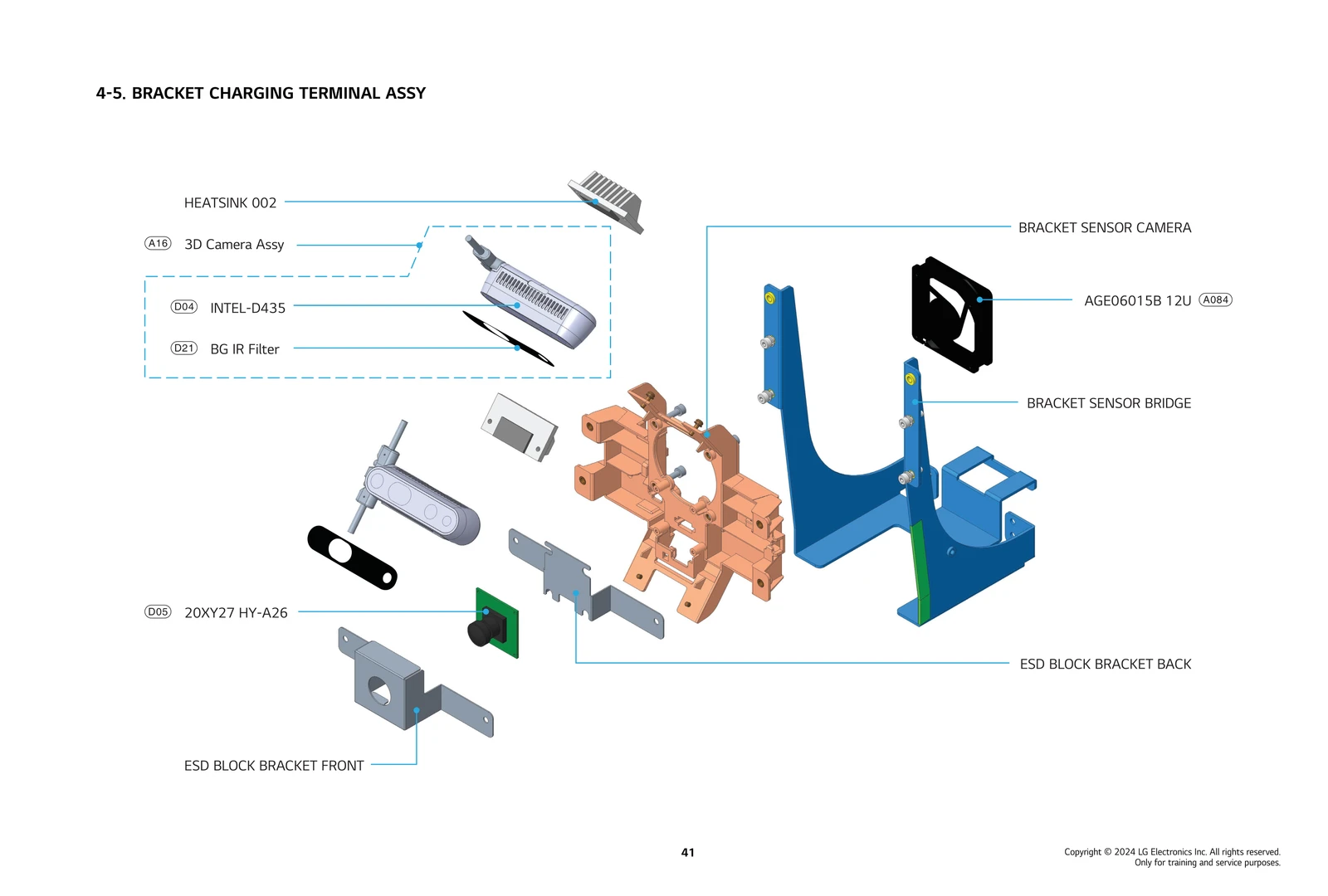 Air Conditioner Camera Assembly