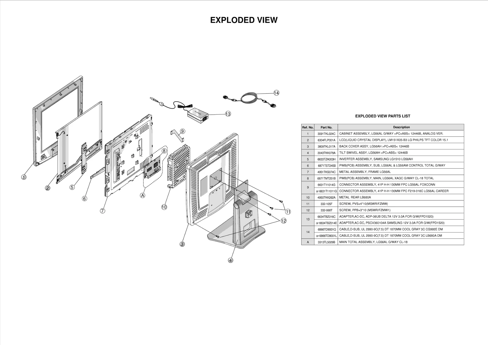 Main PCB Assembly