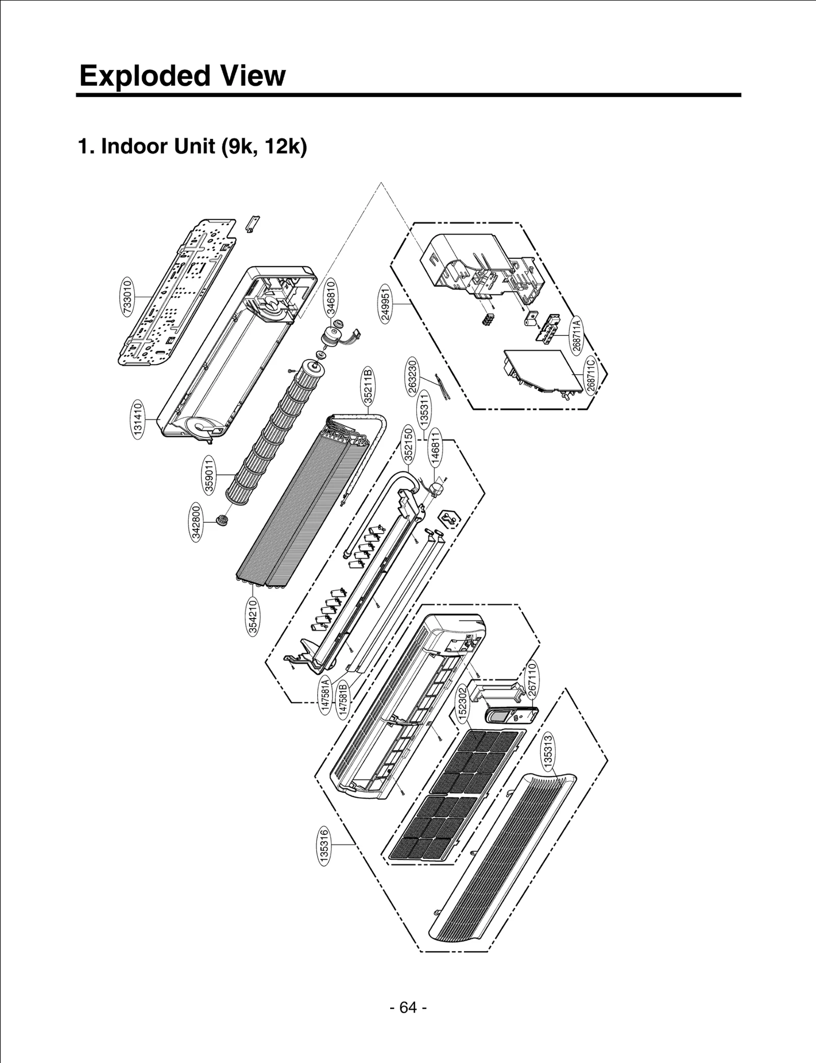 Indoor Control Case Assembly