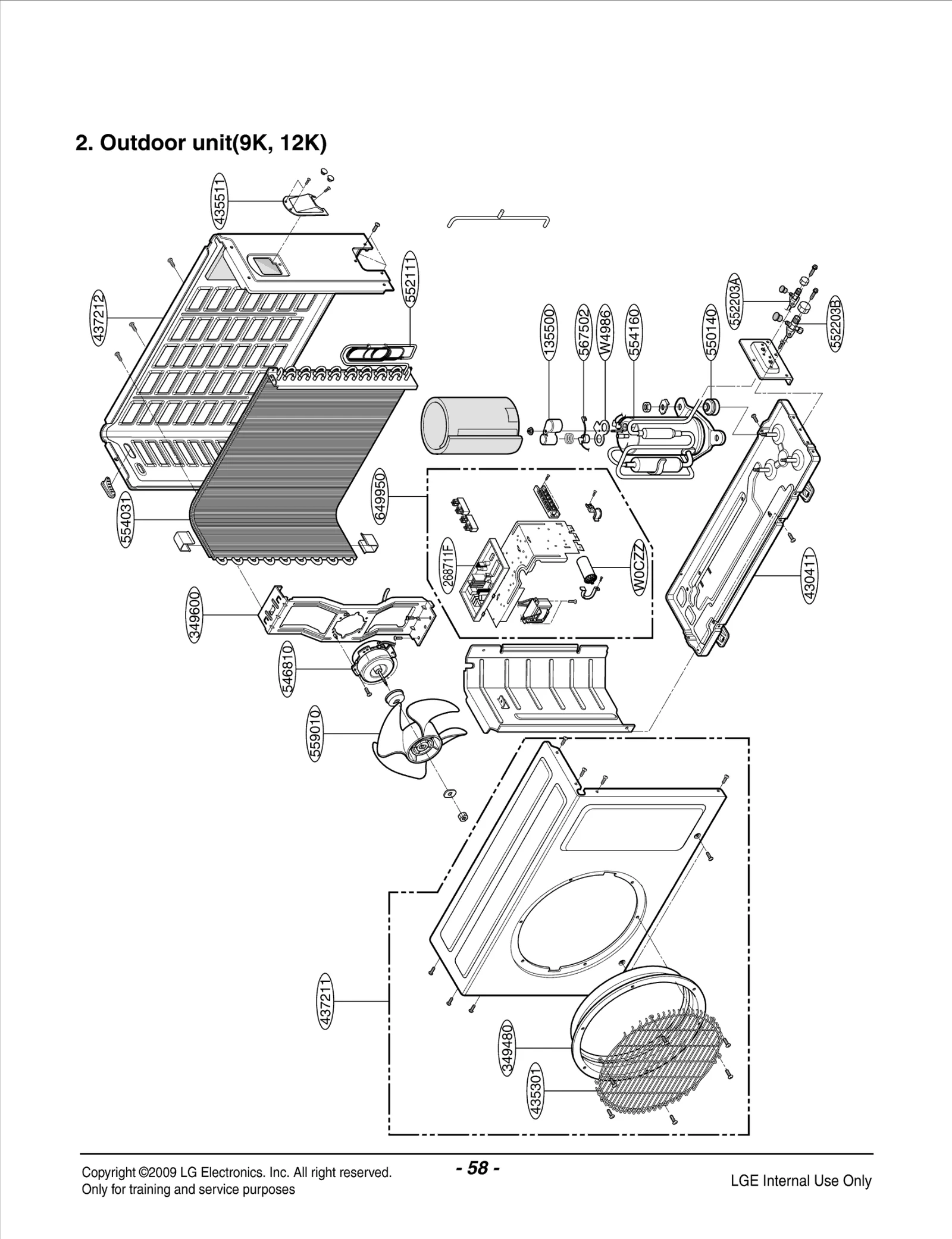 Front Outdoor Panel Assembly