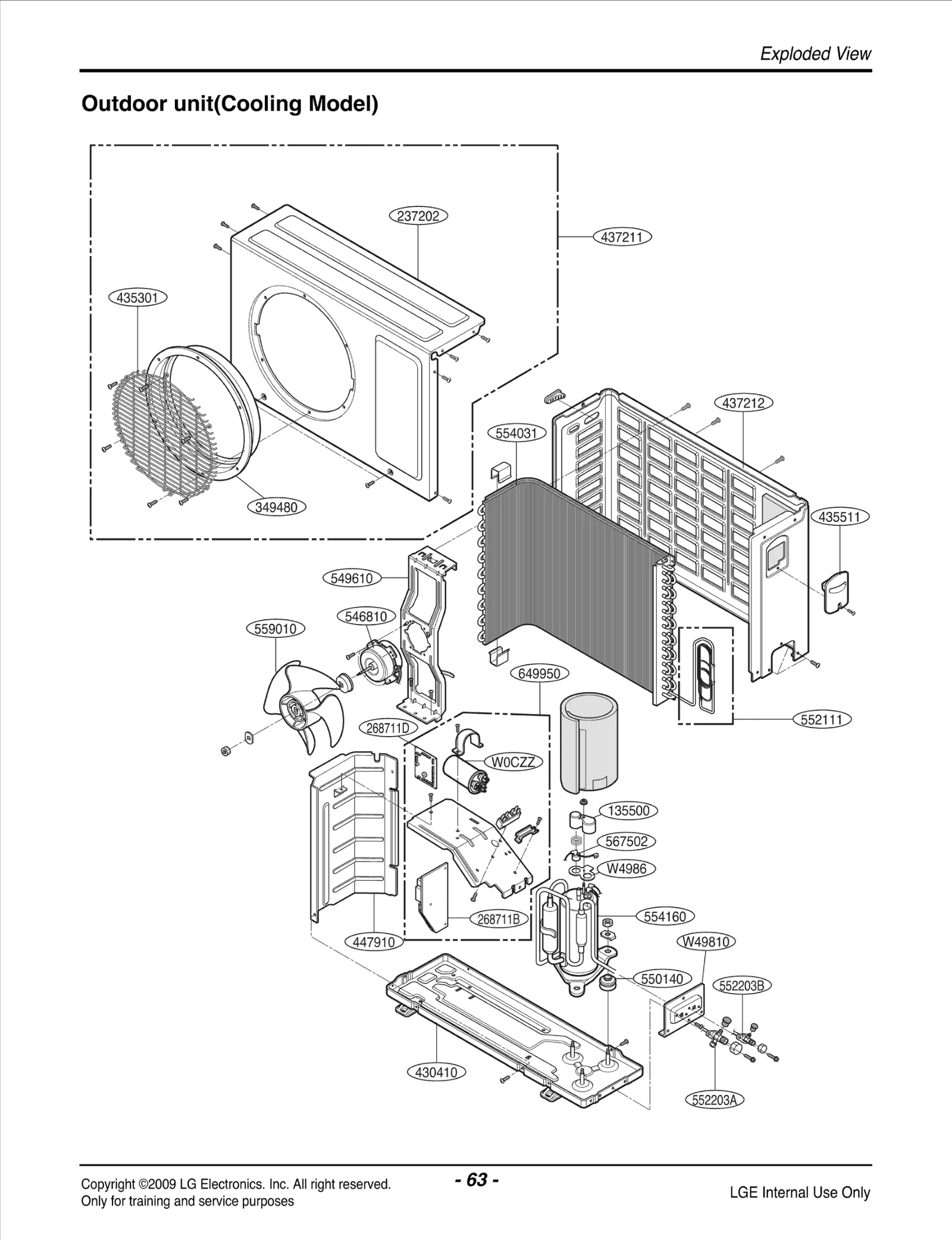 Front Outdoor Panel Assembly