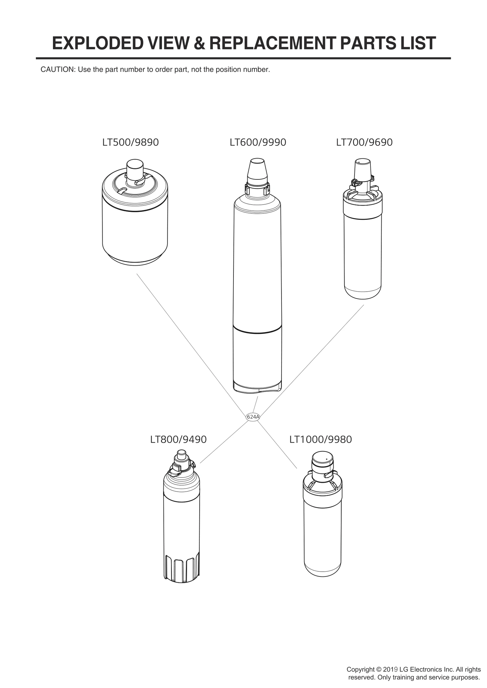 Water Filter LT600PC