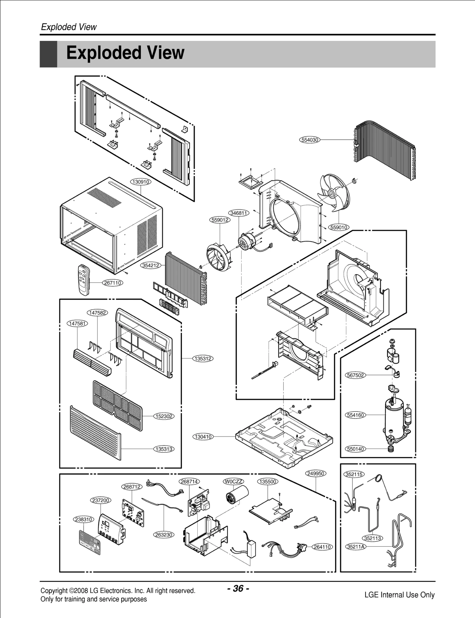 Discharge Tube Assembly