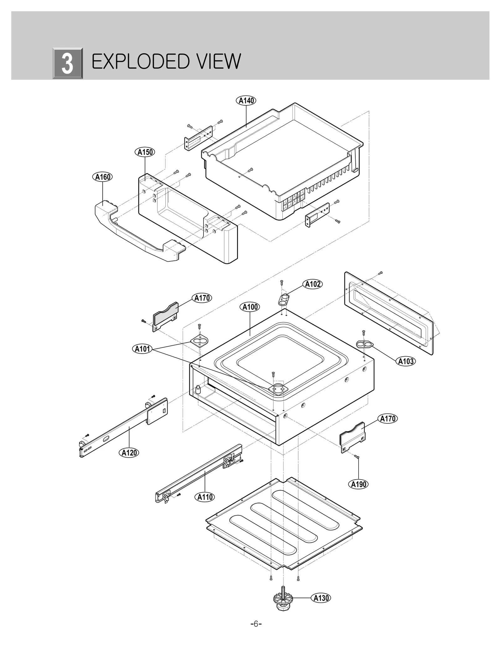 Leg Assembly (Pack of 4)