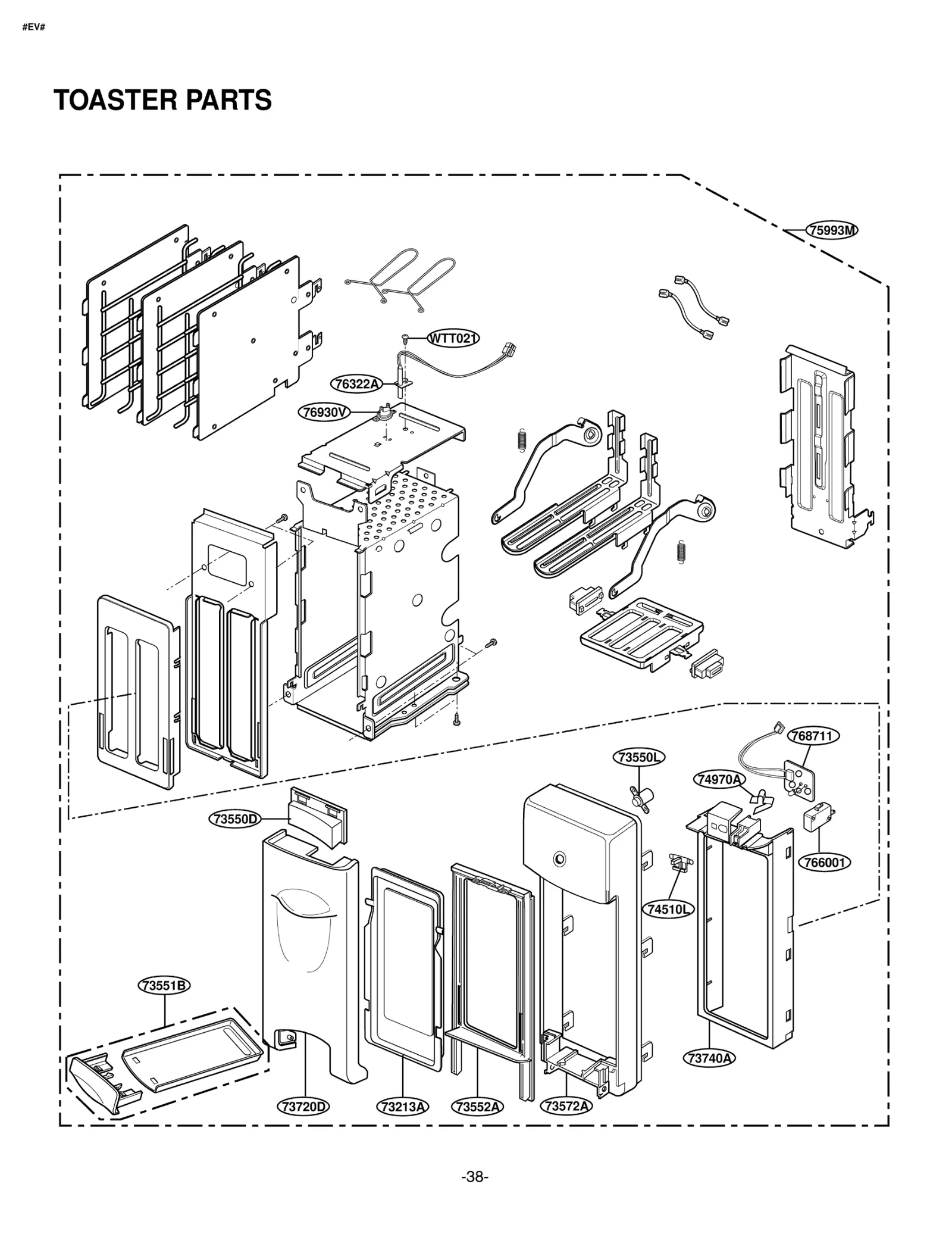 Toaster Panel