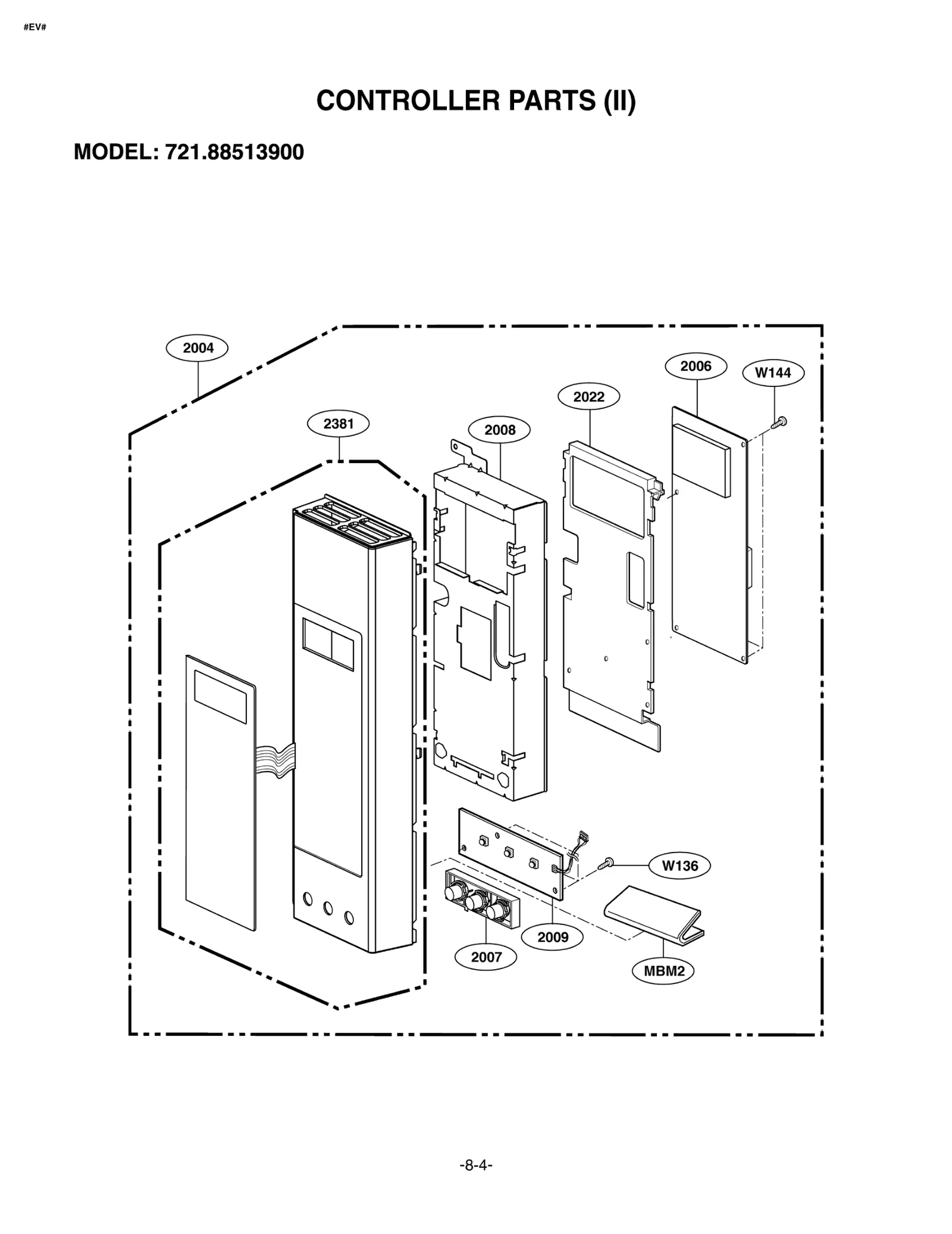 Keypad Controller Assembly