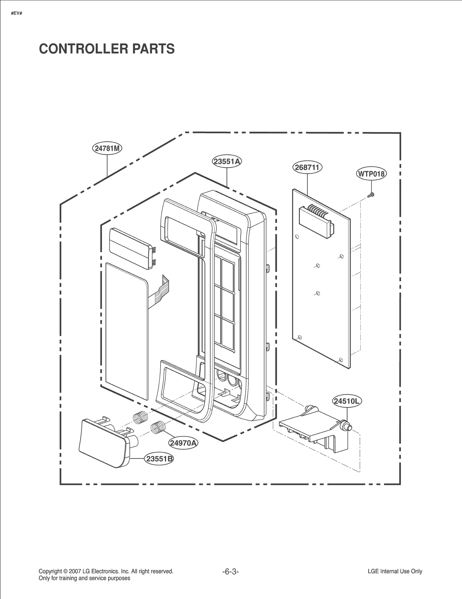Keypad Controller Assembly