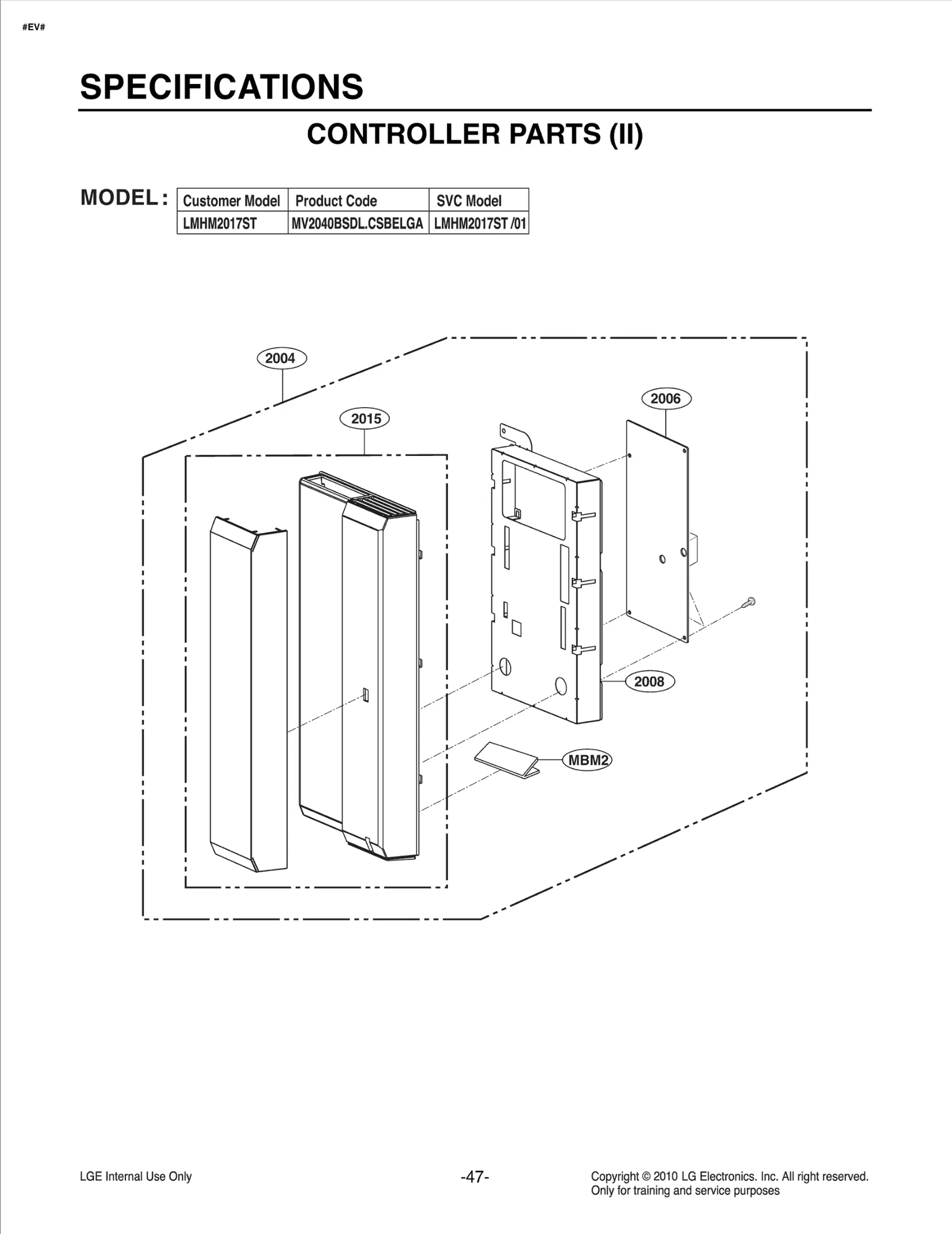 Keypad Controller Assembly