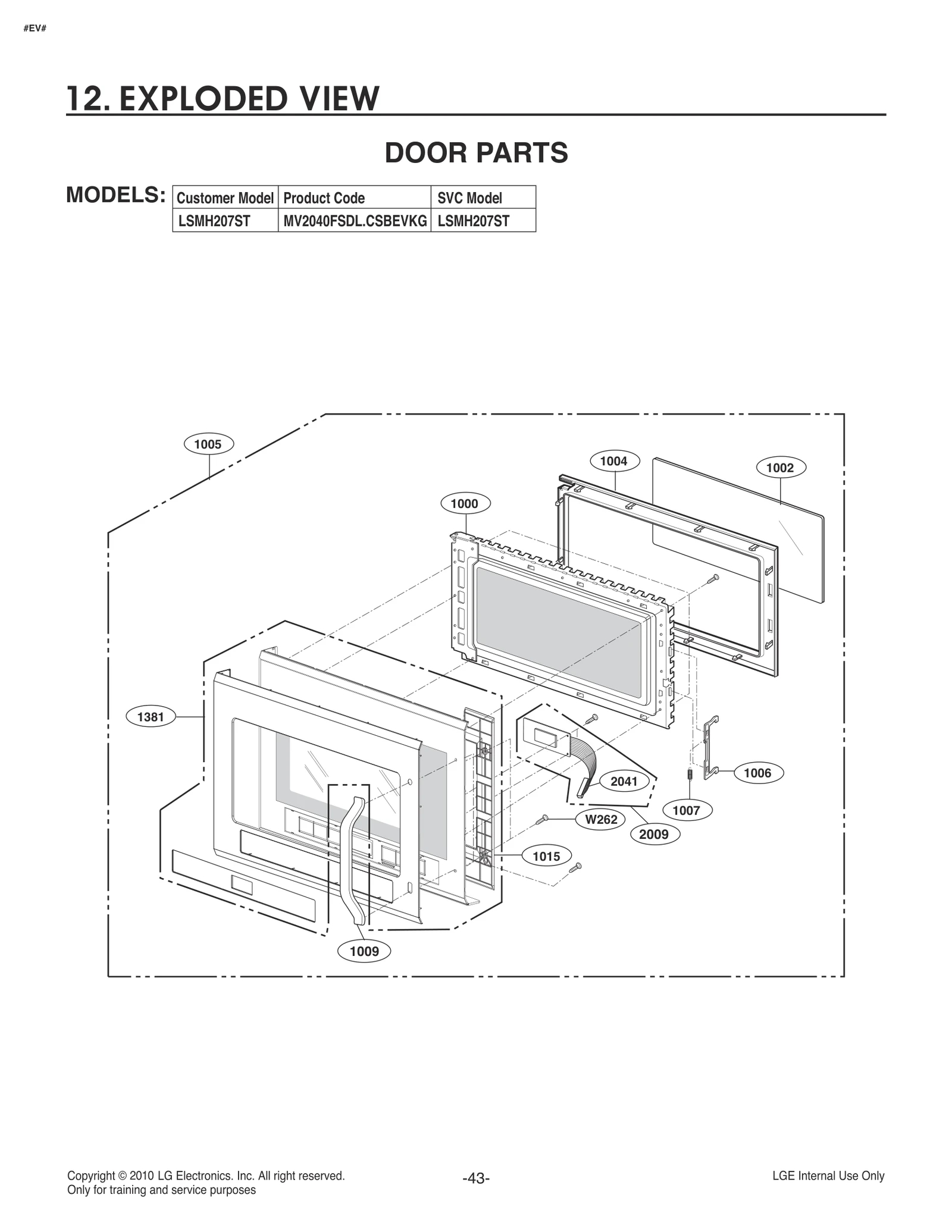 Full Door Assembly