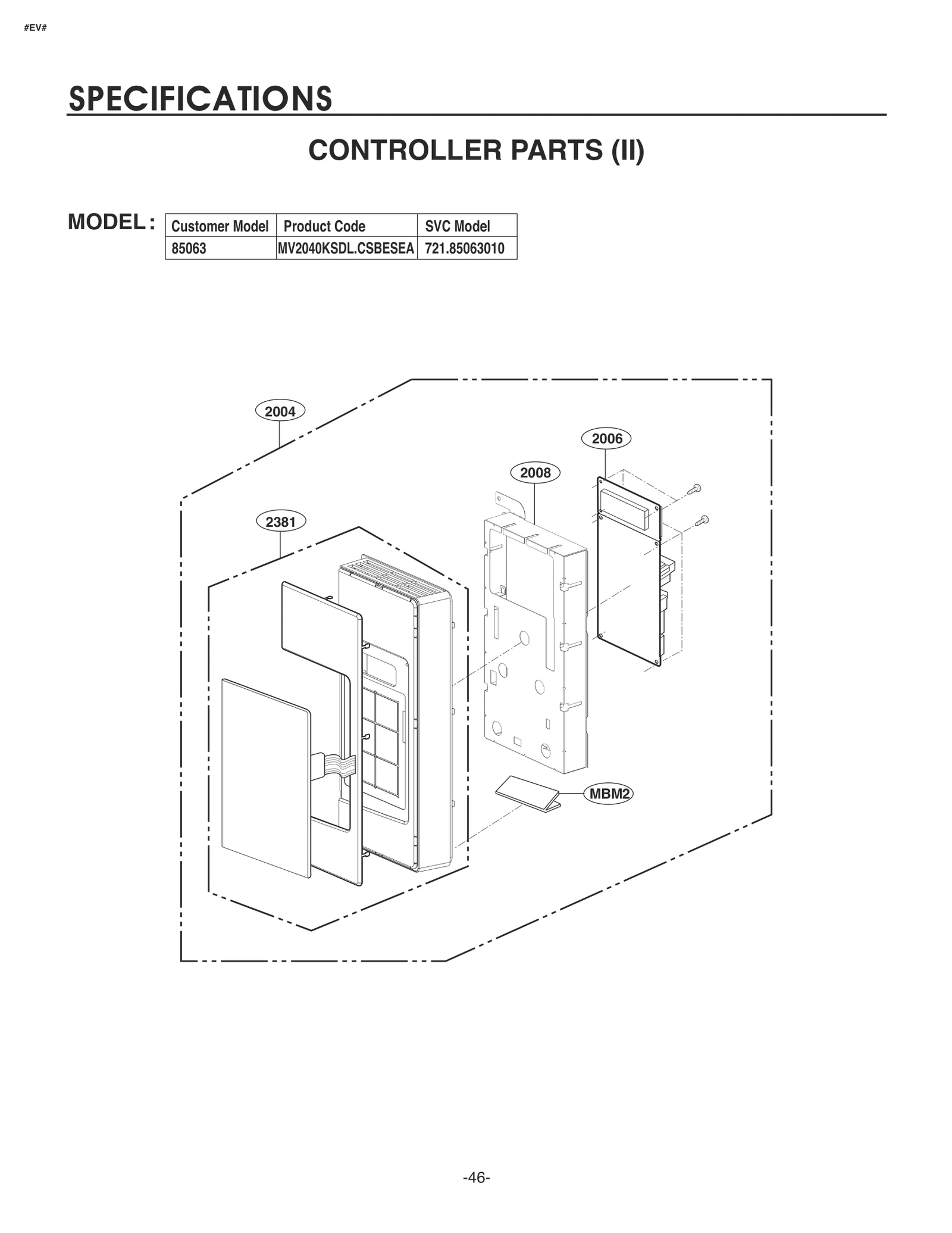 Keypad Controller Assembly