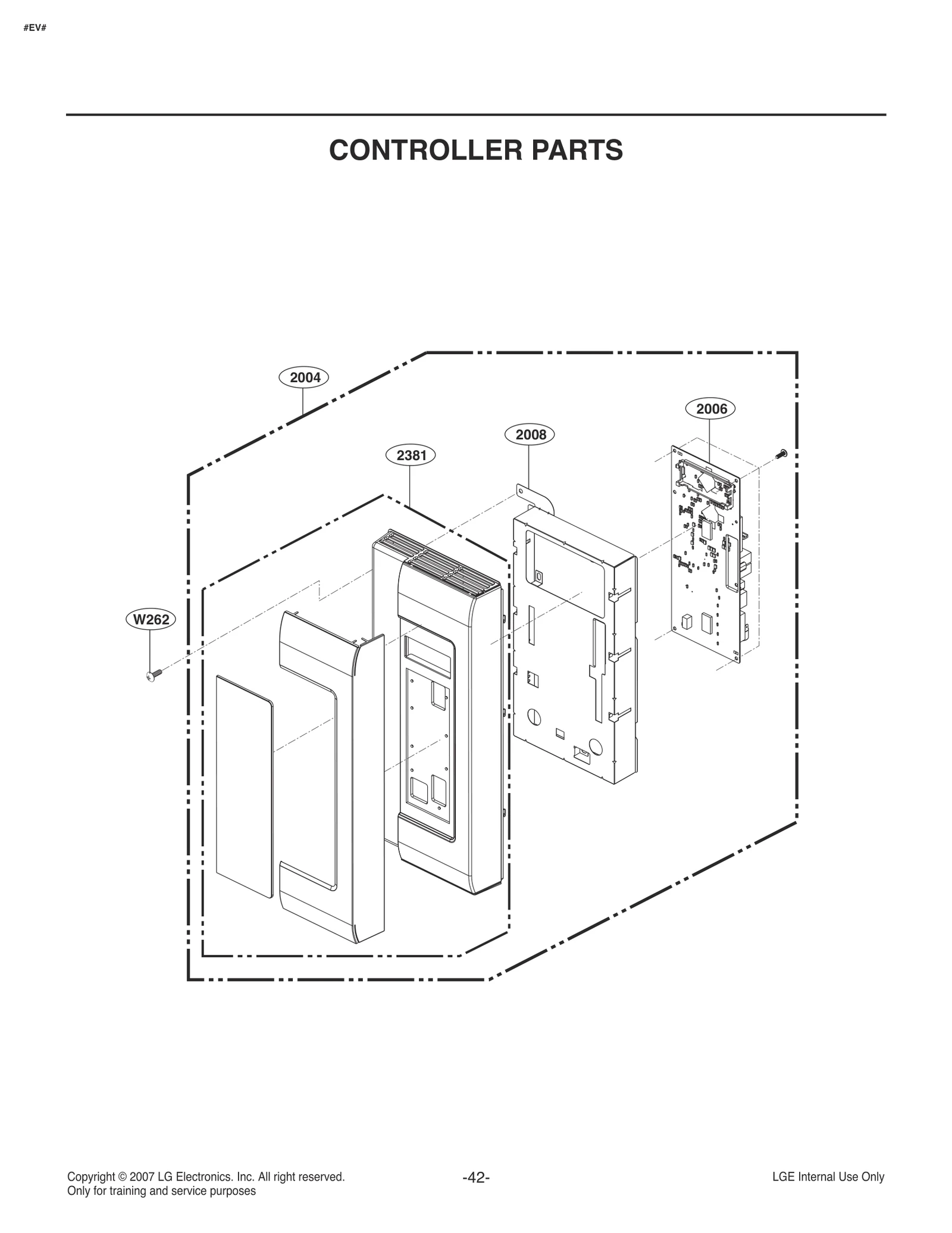 Keypad Controller Assembly