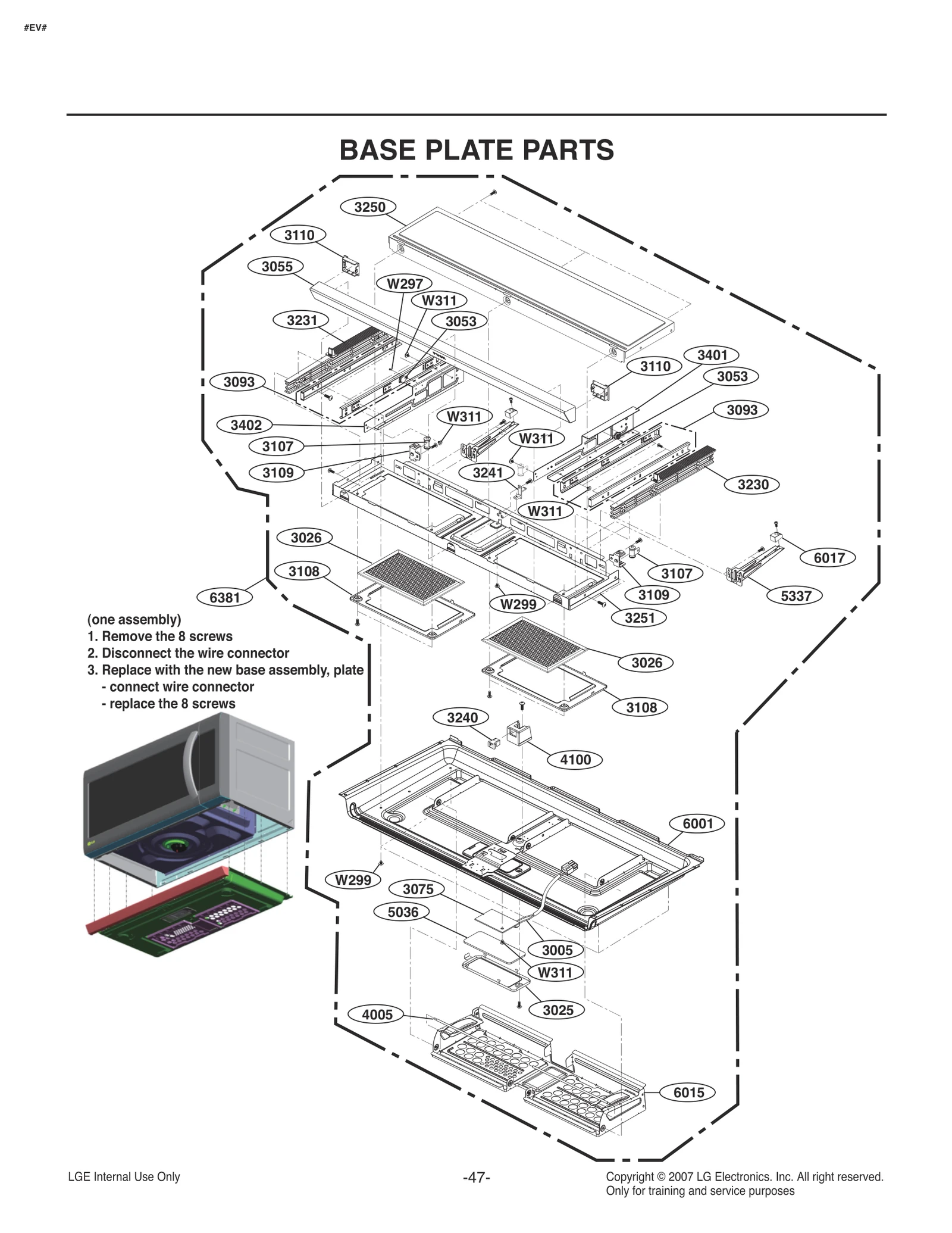 Common Parts Service Assembly