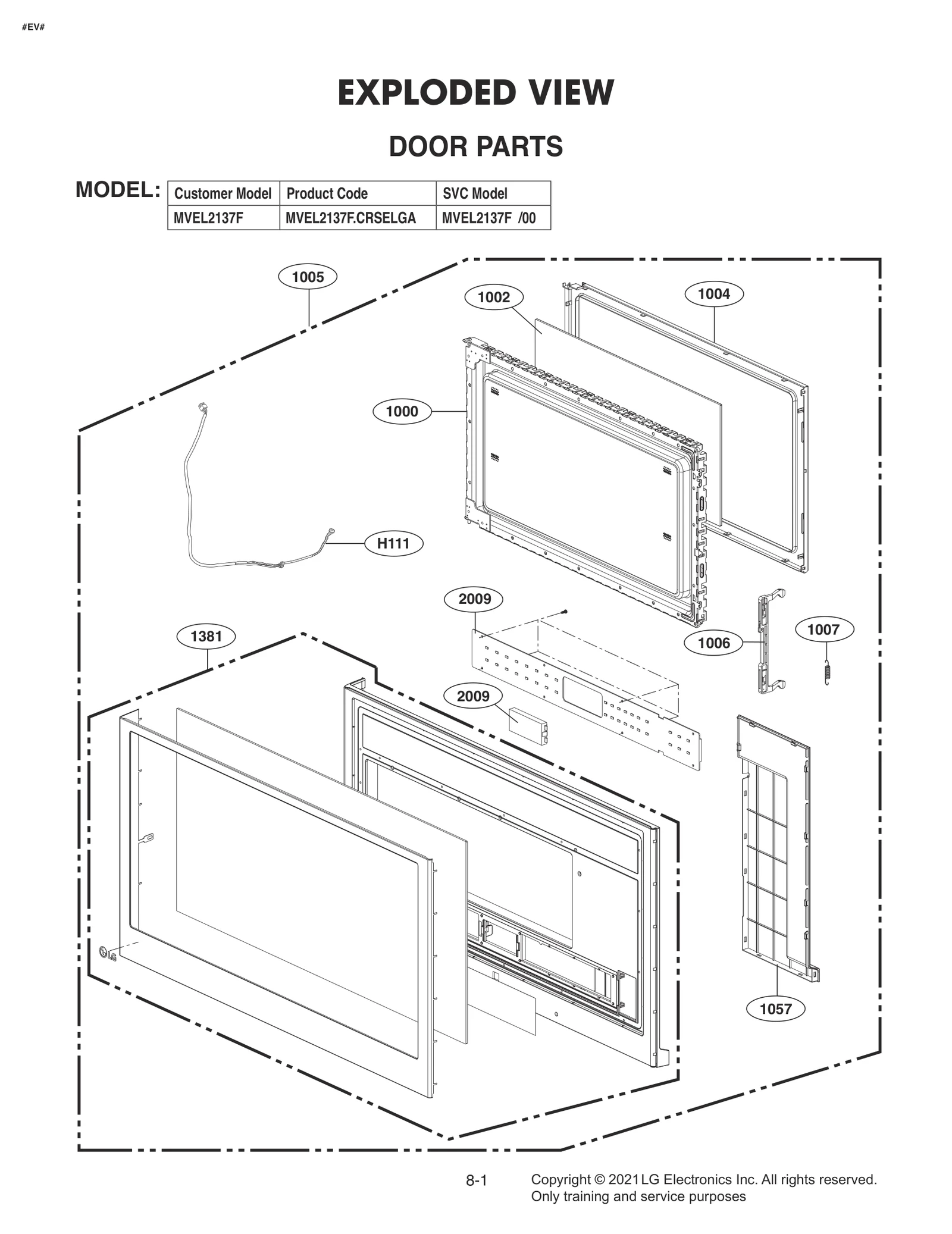Door Assembly,Full