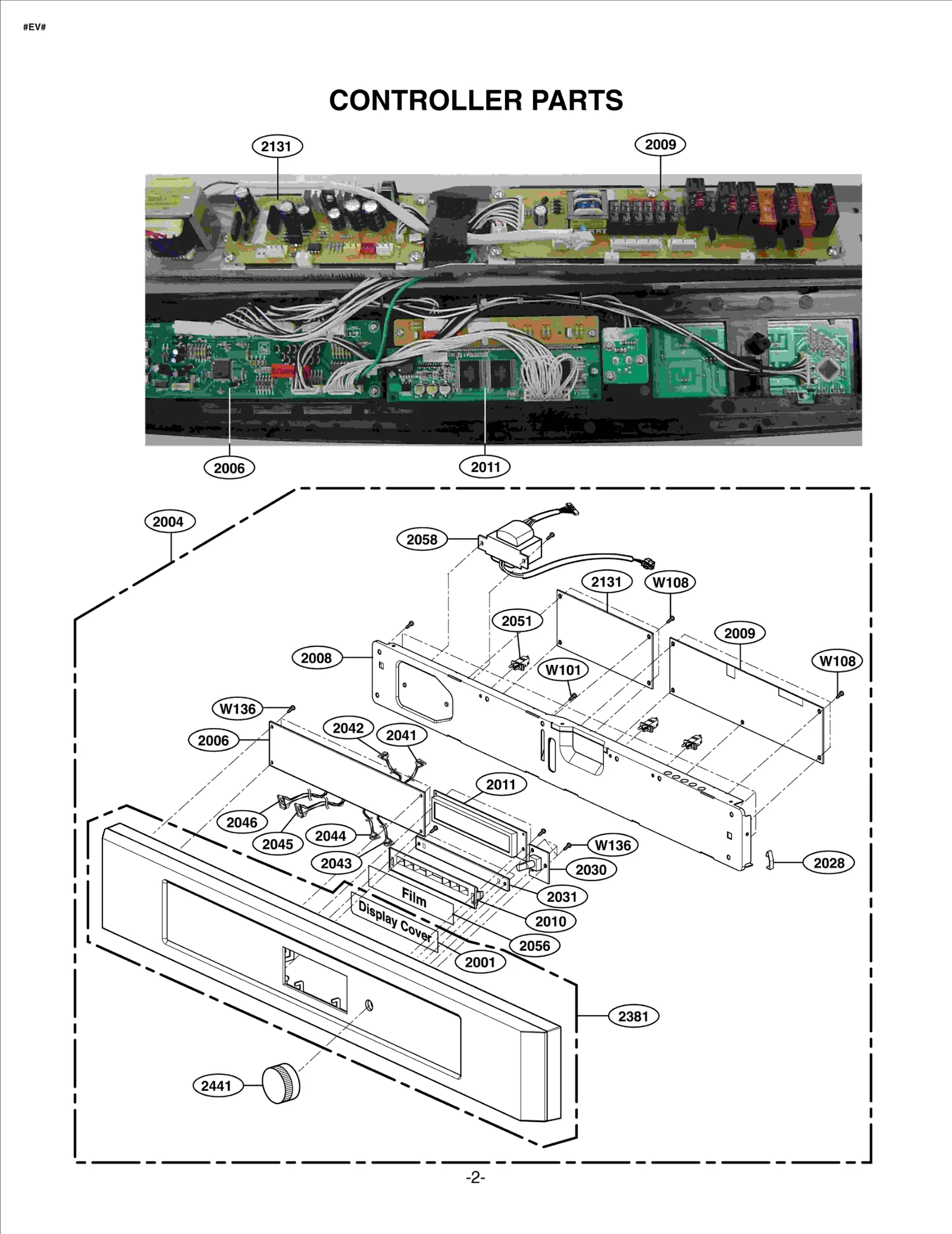 Main PCB Assembly