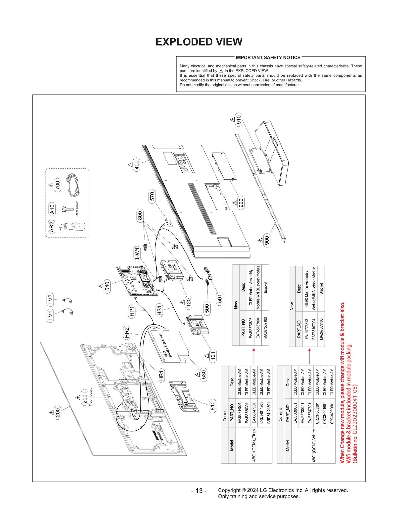 OLED Module Assembly