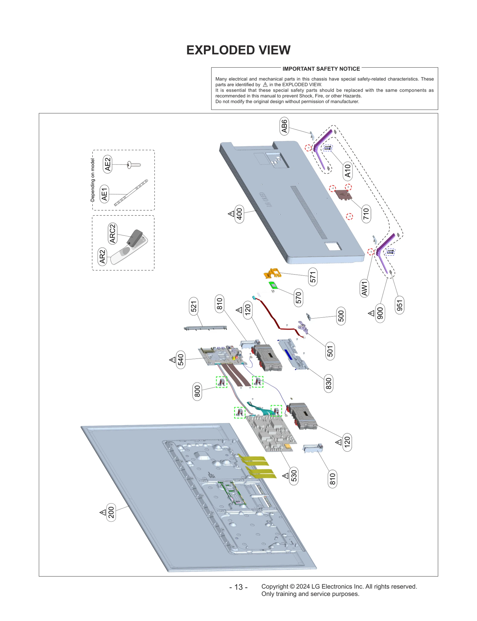Mainboard BPR Total Assembly