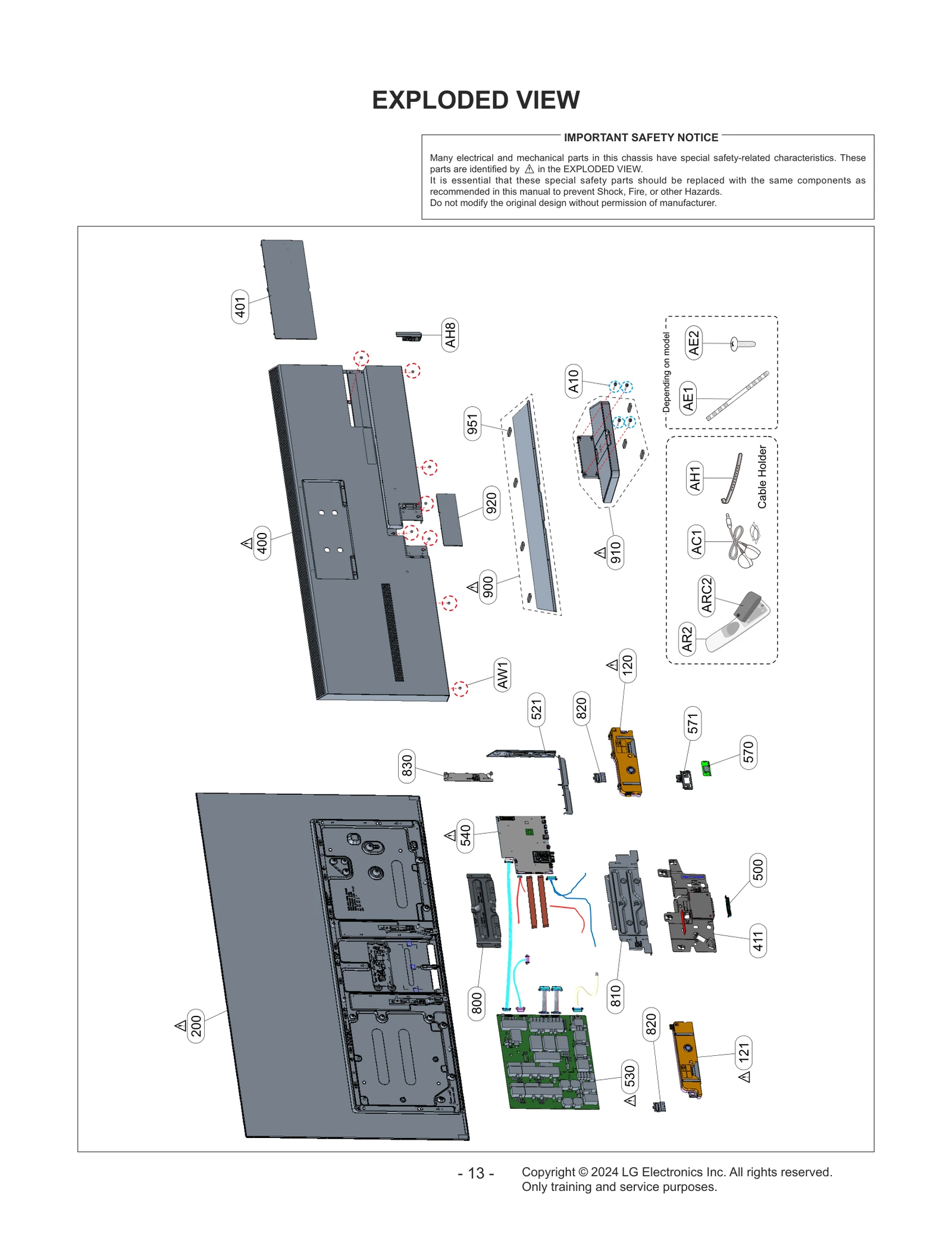 Mainboard BPR Total Assembly