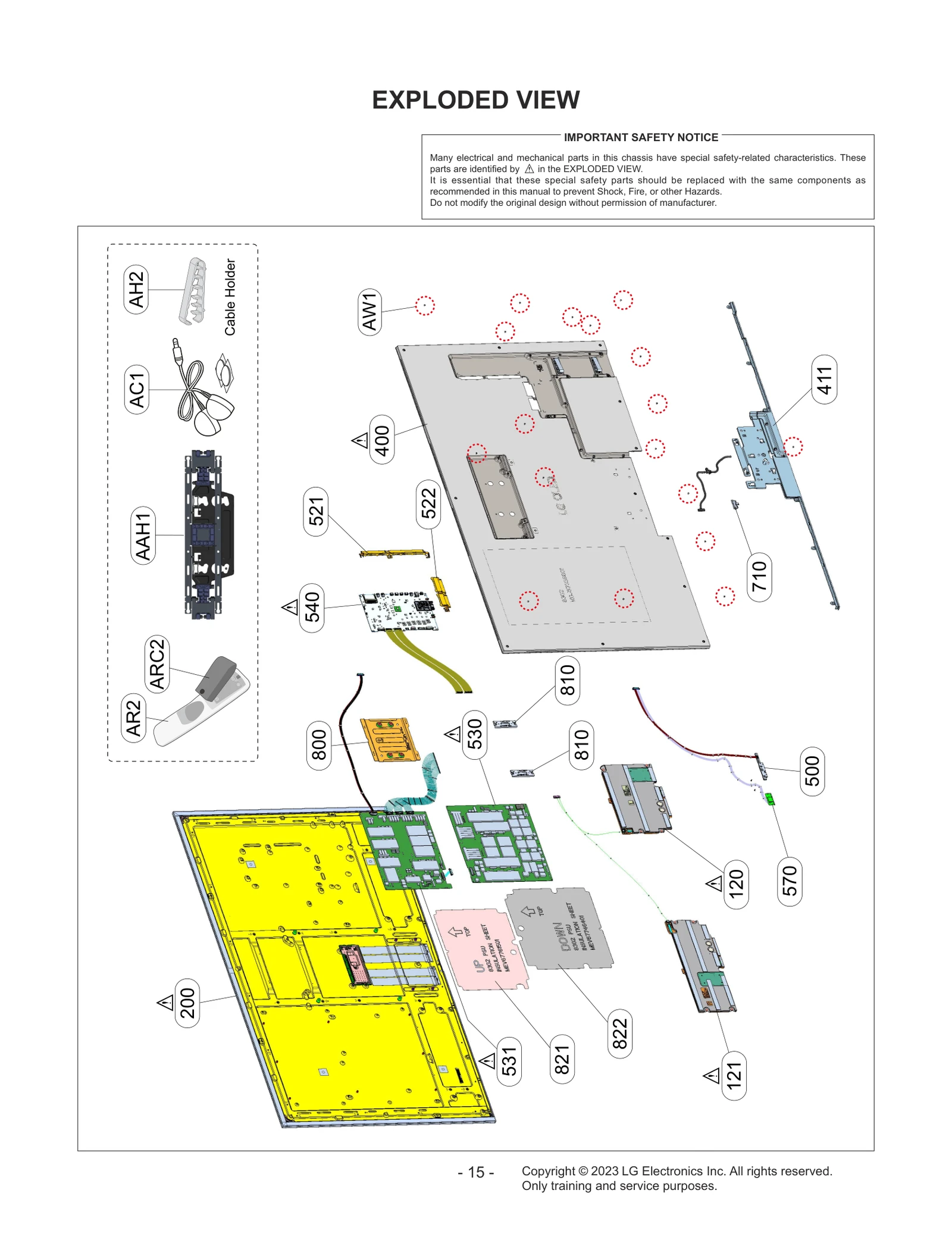 Mainboard BPR Total Assembly