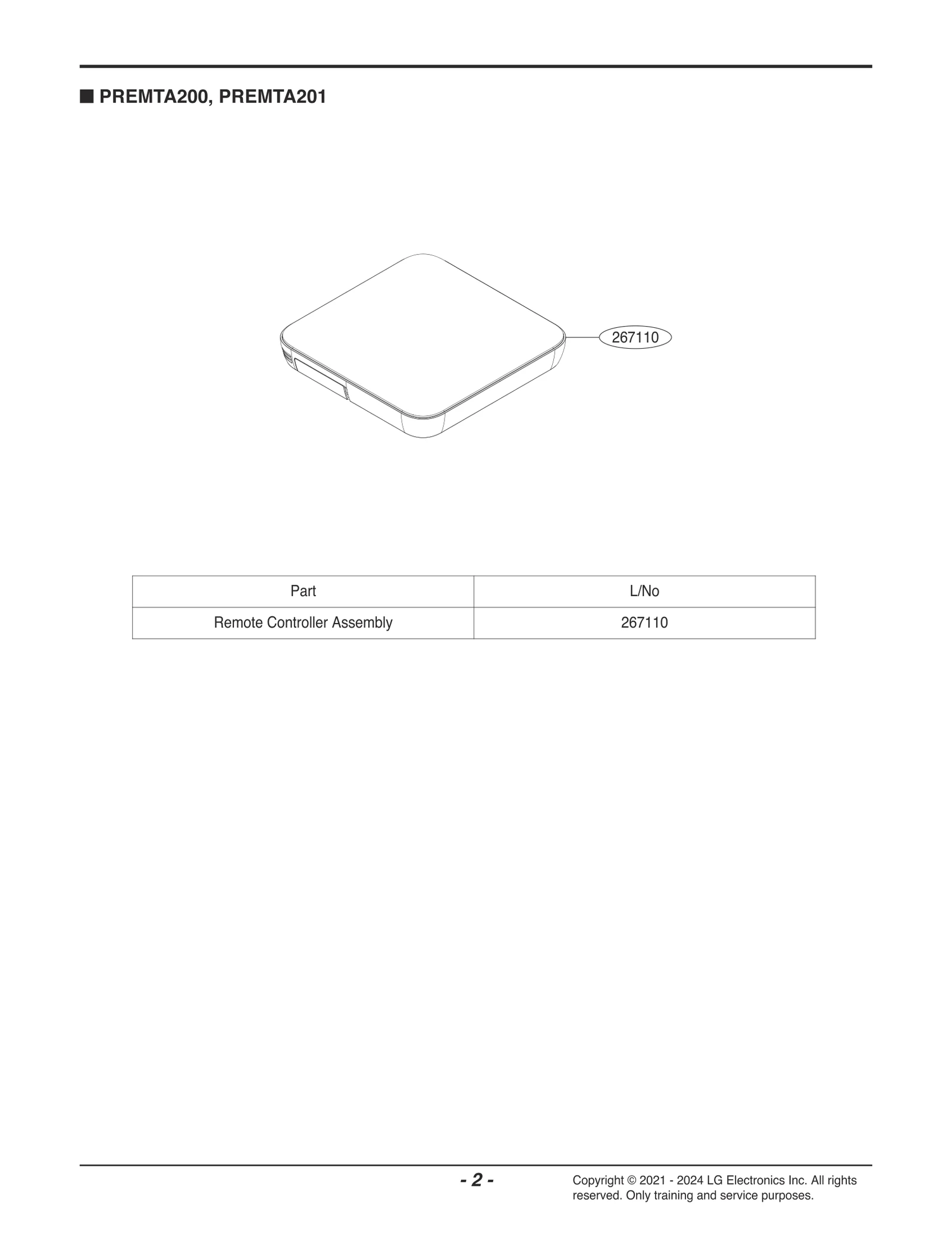 Remote Controller Assembly