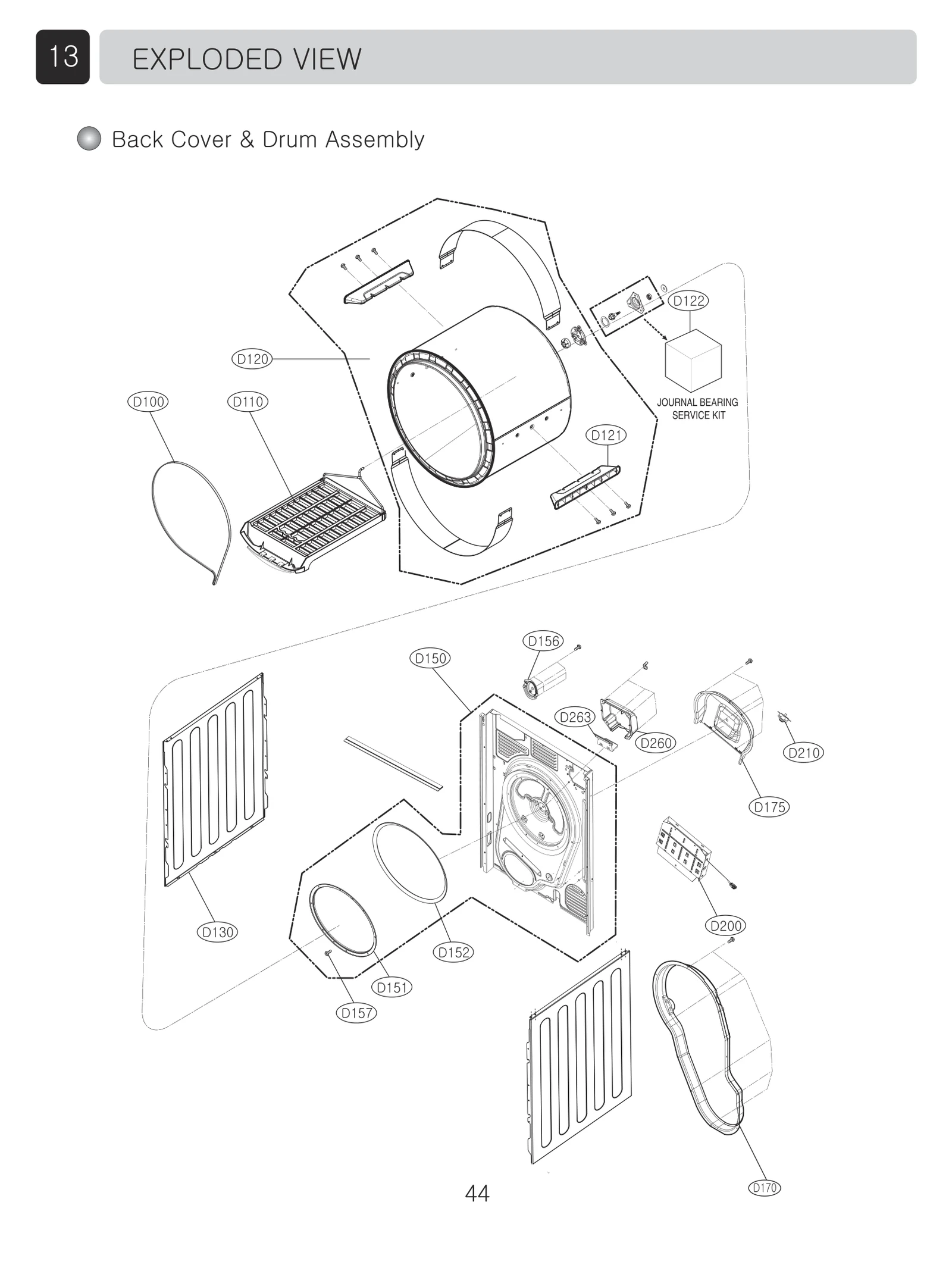 Tub Drum Assembly