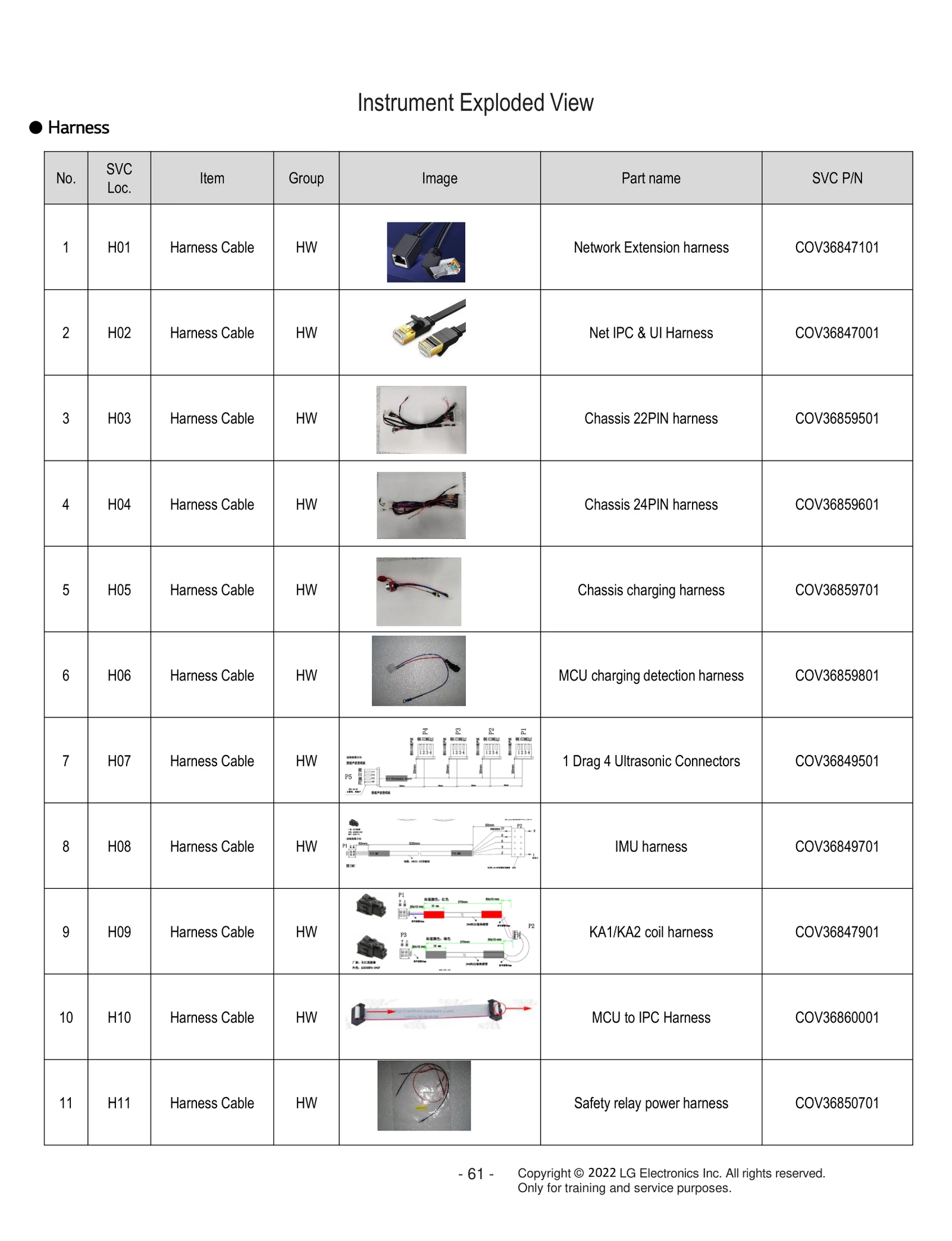 Air Conditioner Harness Assembly