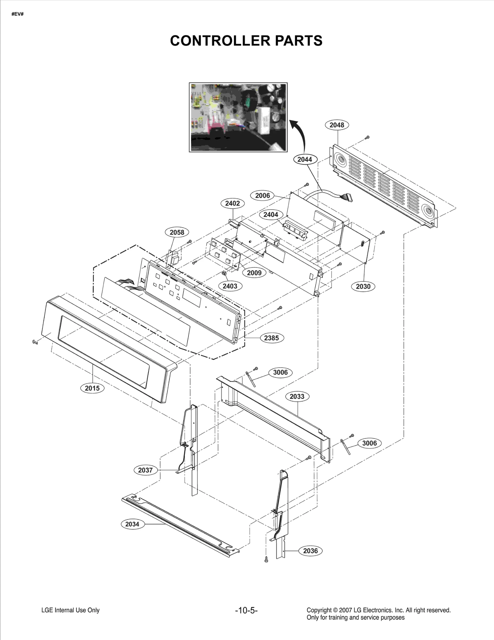 Power Control Board Assembly (PCB)