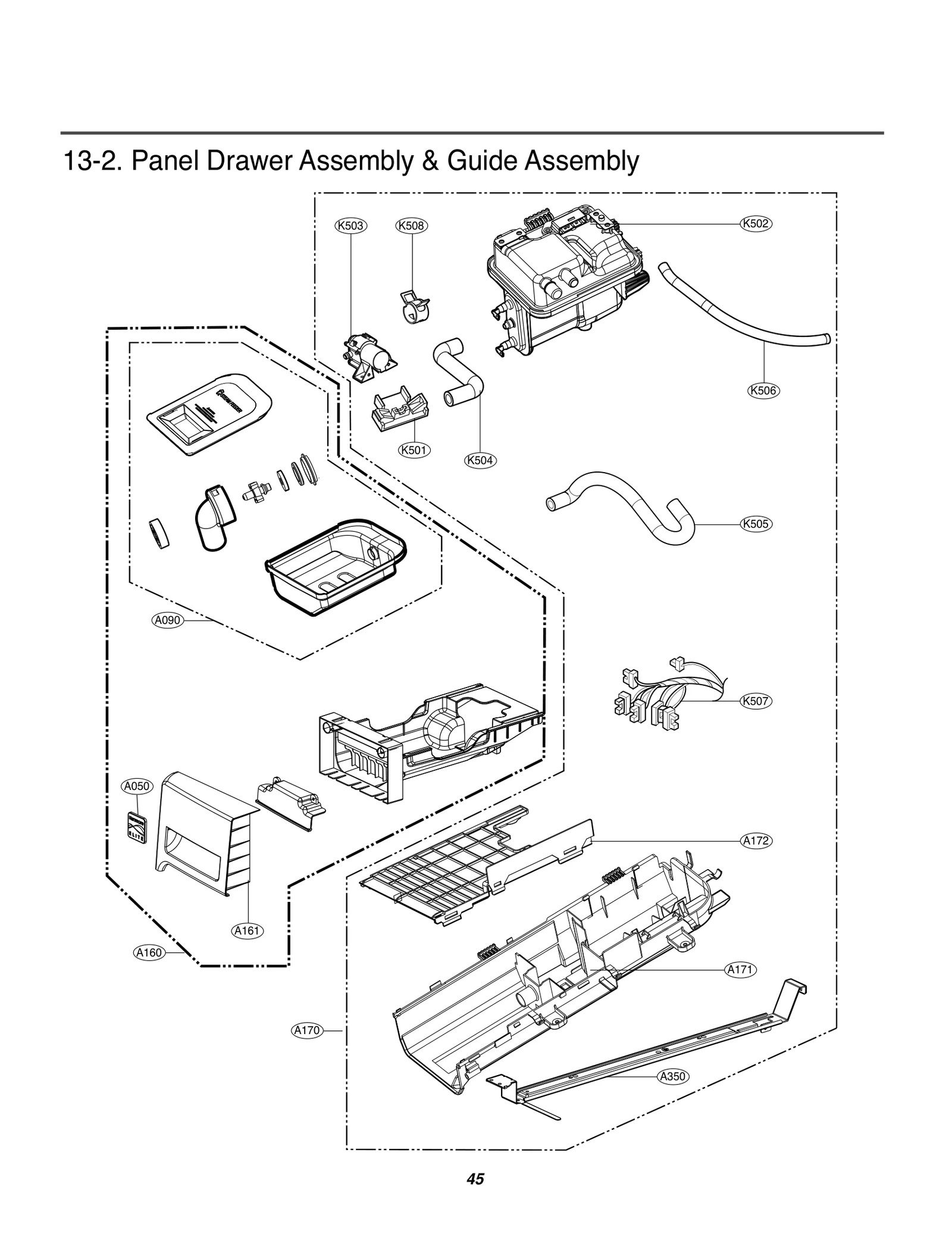 Drawer Panel Assembly