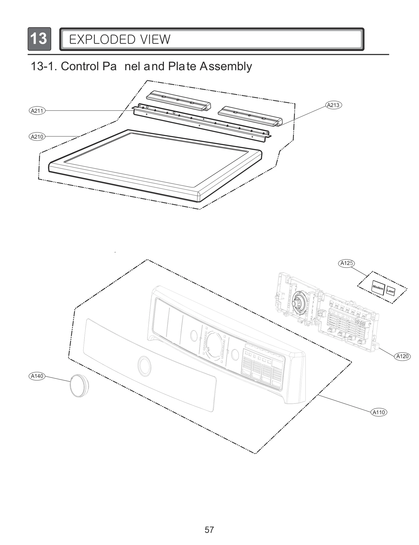 Control Panel Assembly