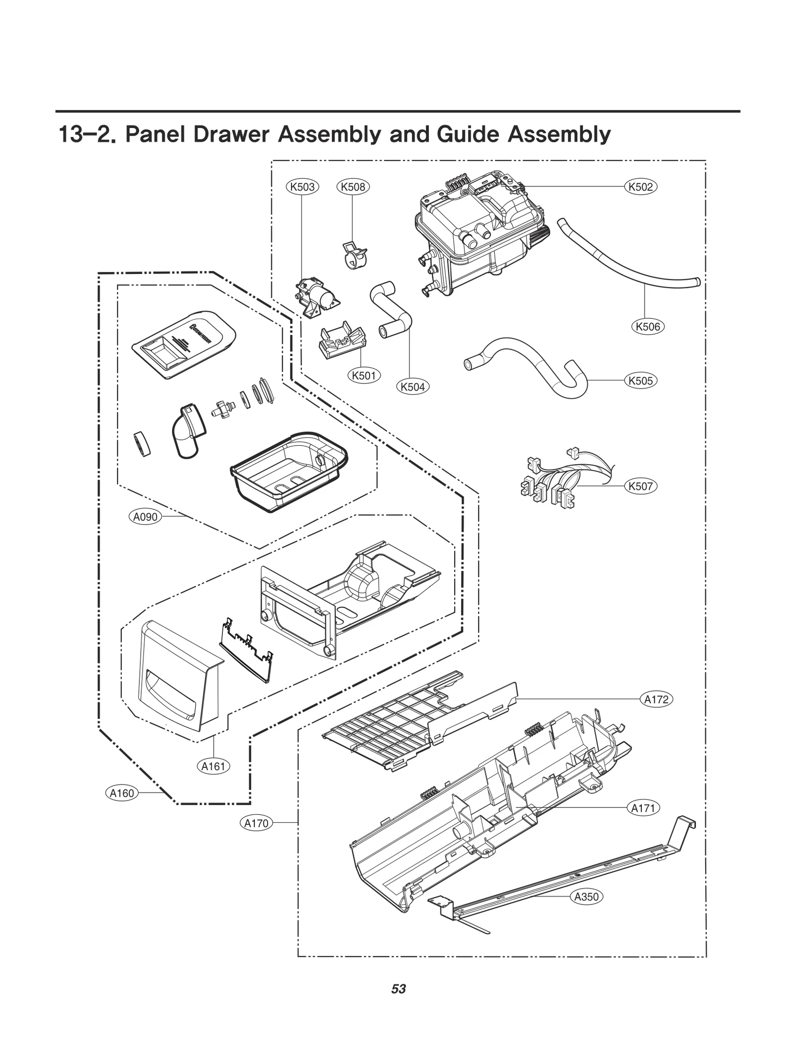 Drawer Panel Assembly