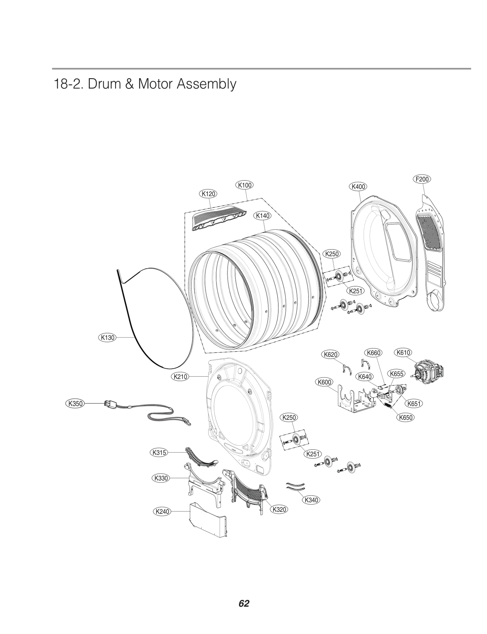 Front Tub Drum