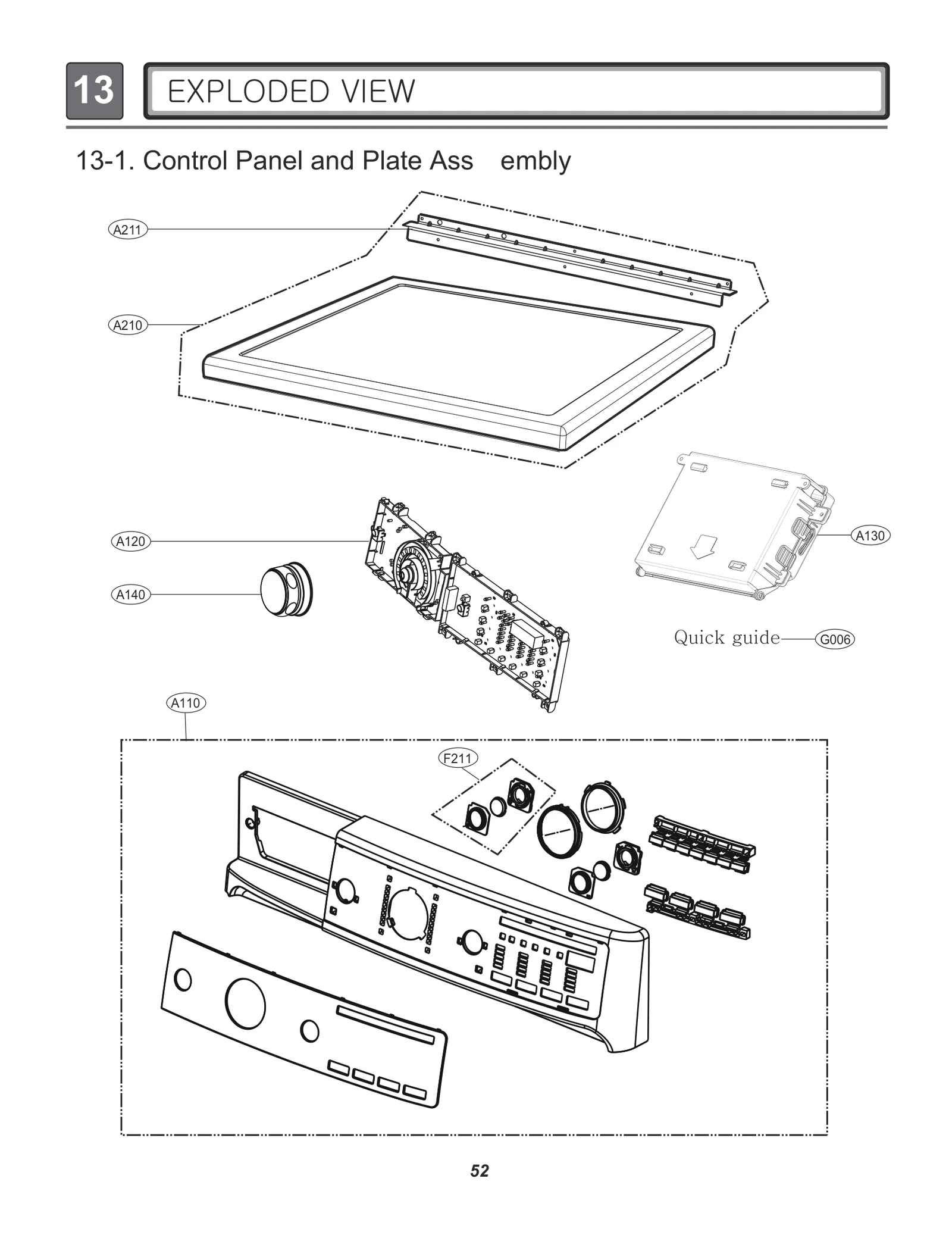 Control Panel Assembly