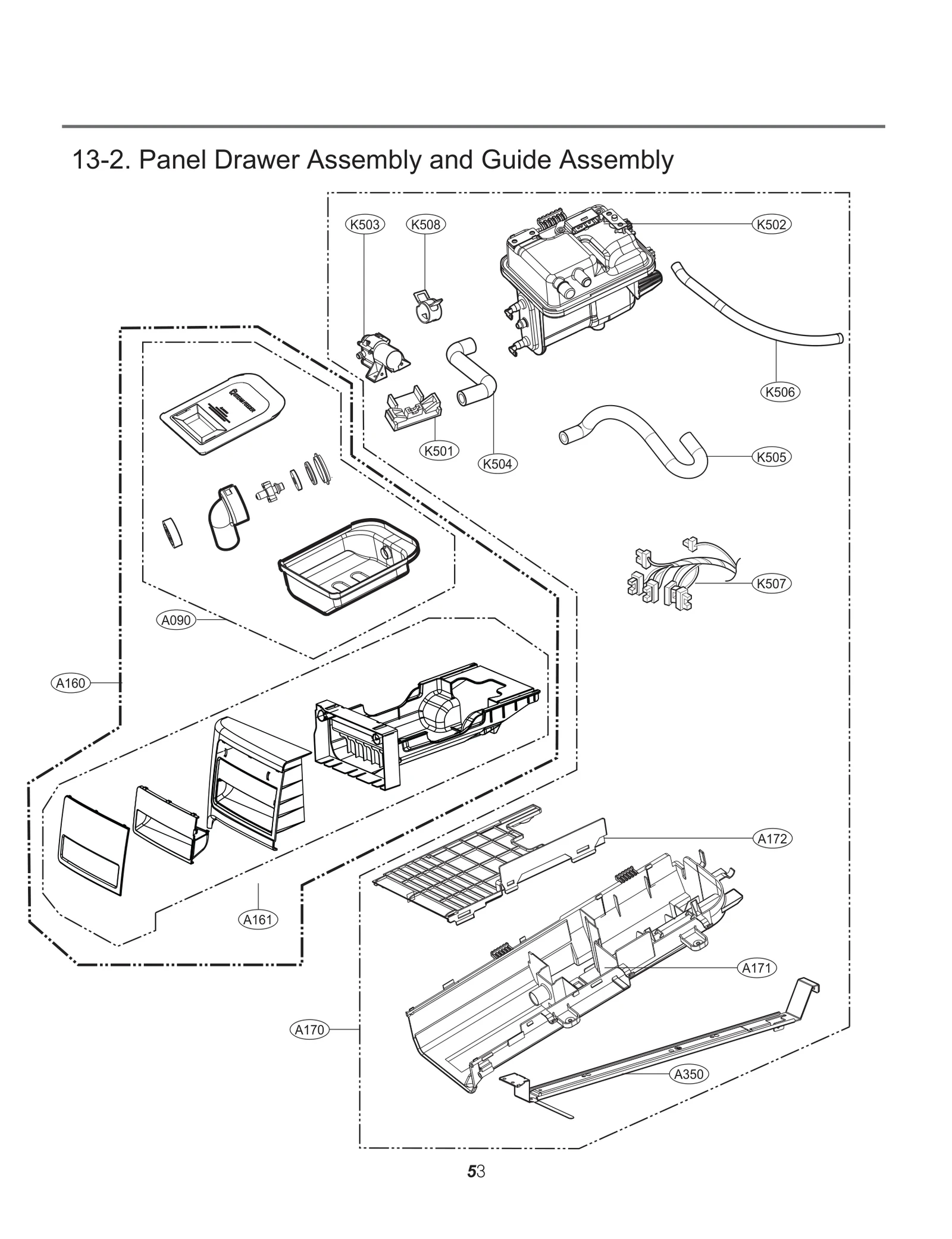 Drawer Panel Assembly