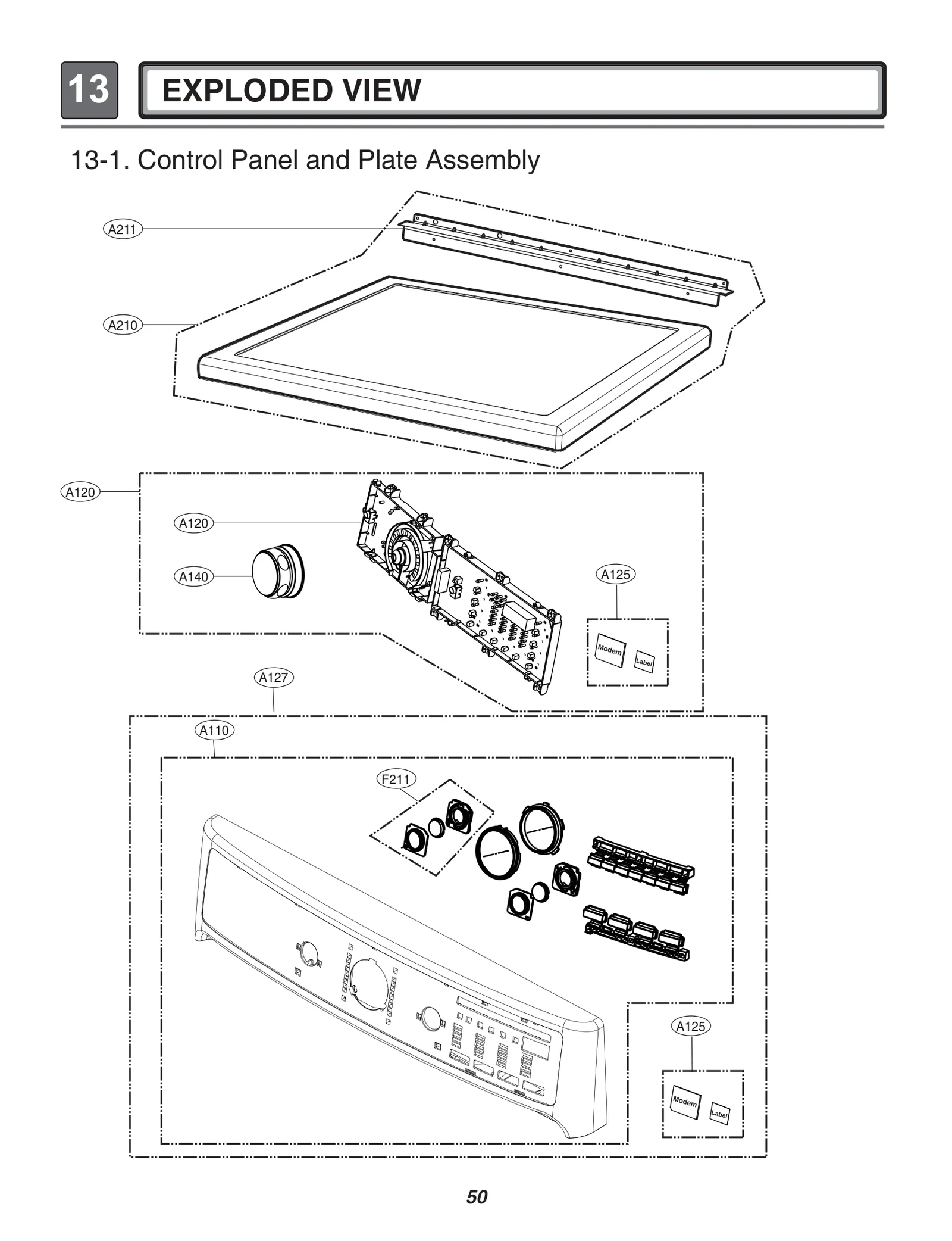 Control Panel Assembly