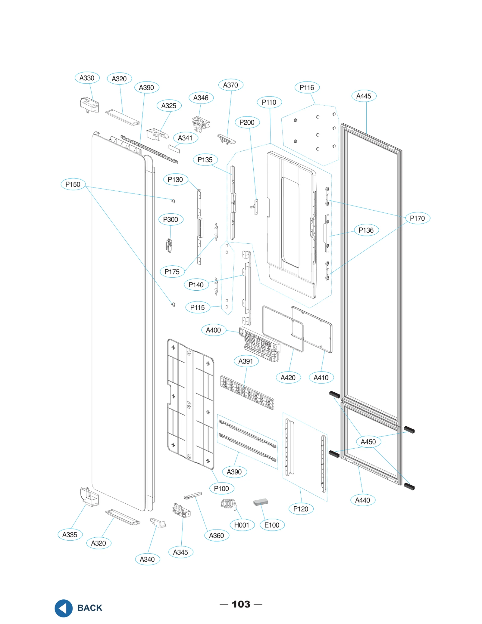 Display Printed Circuit Board Assembly