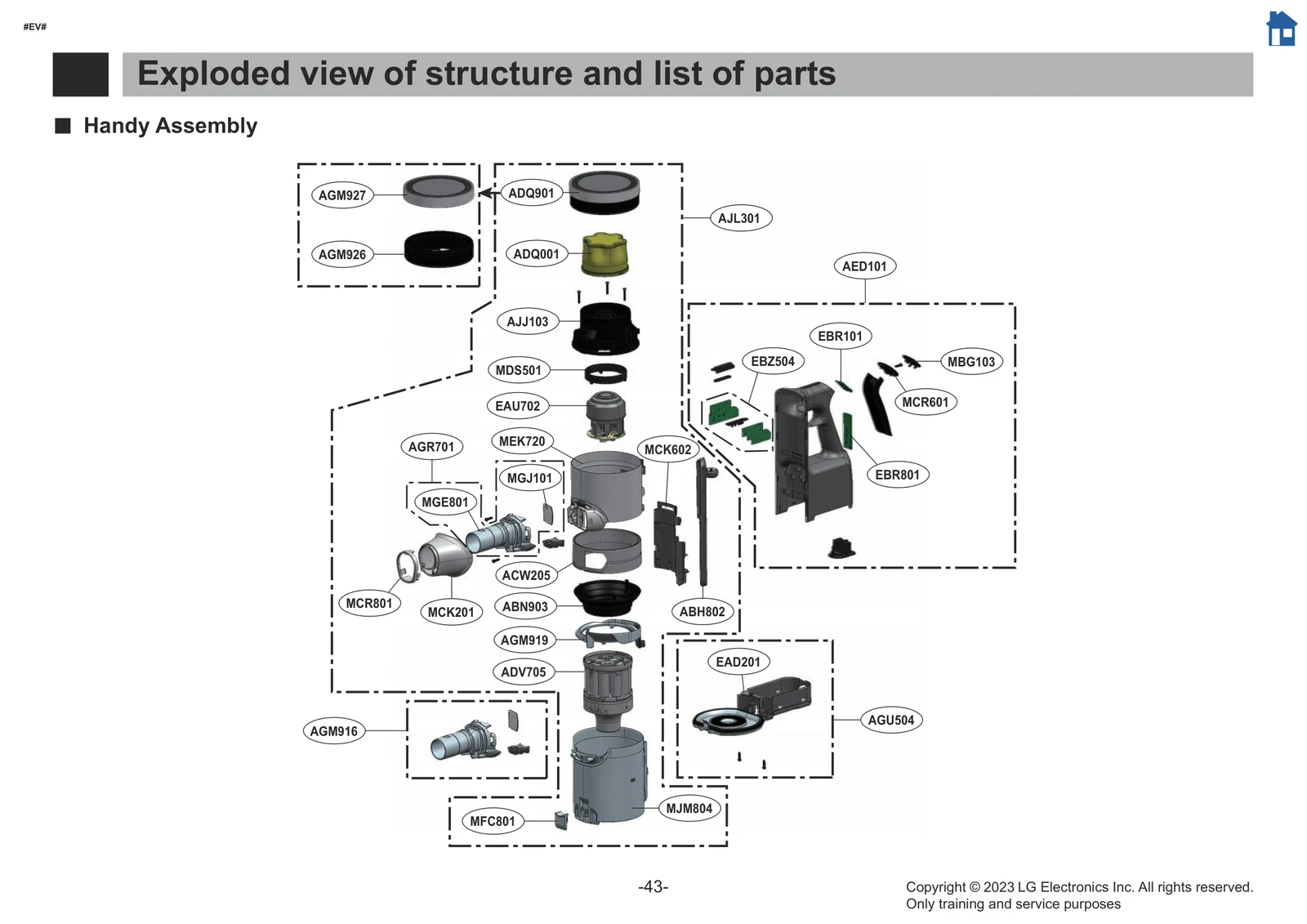 Exhaust Filter Assembly