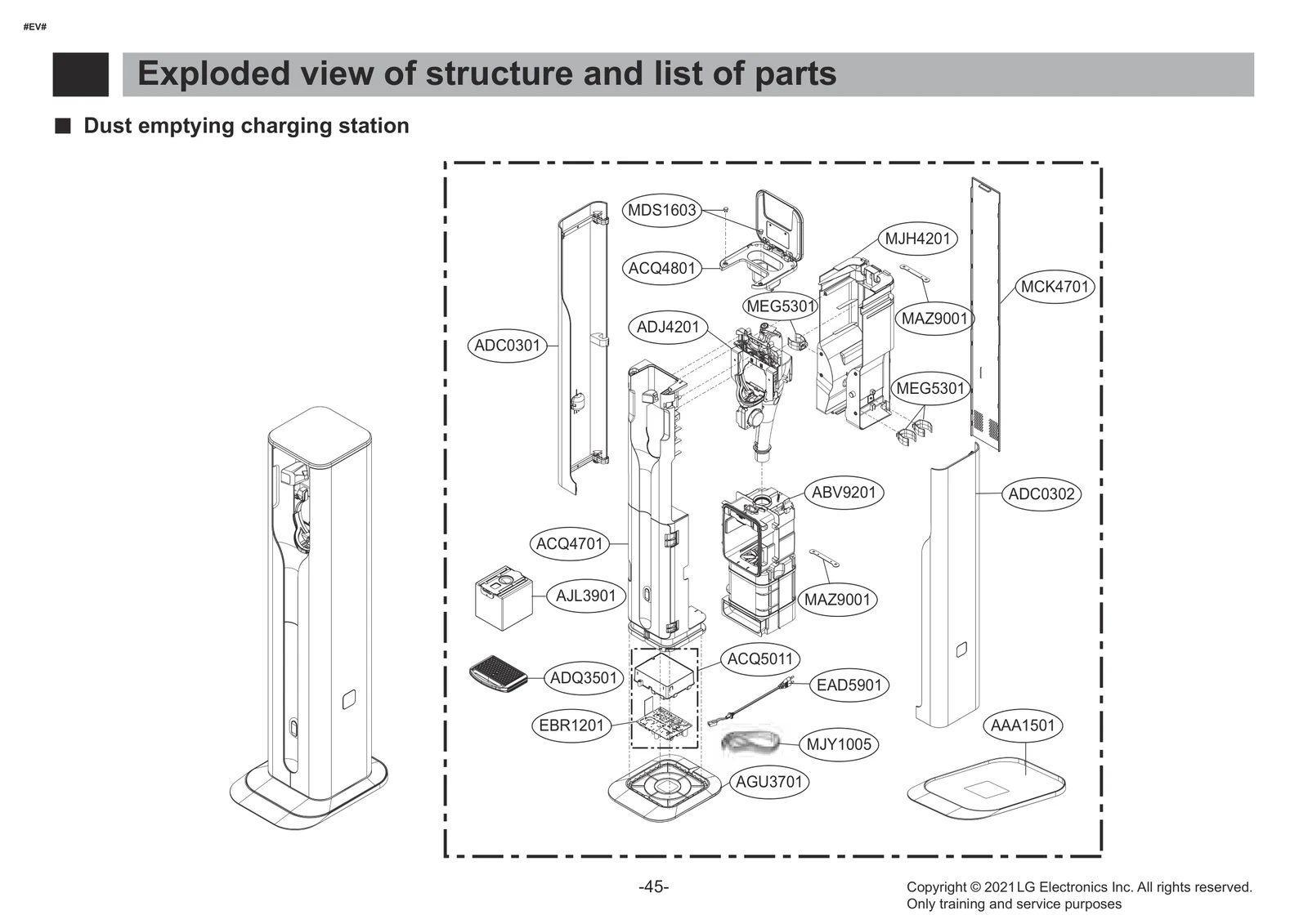 Dust Duct Assembly