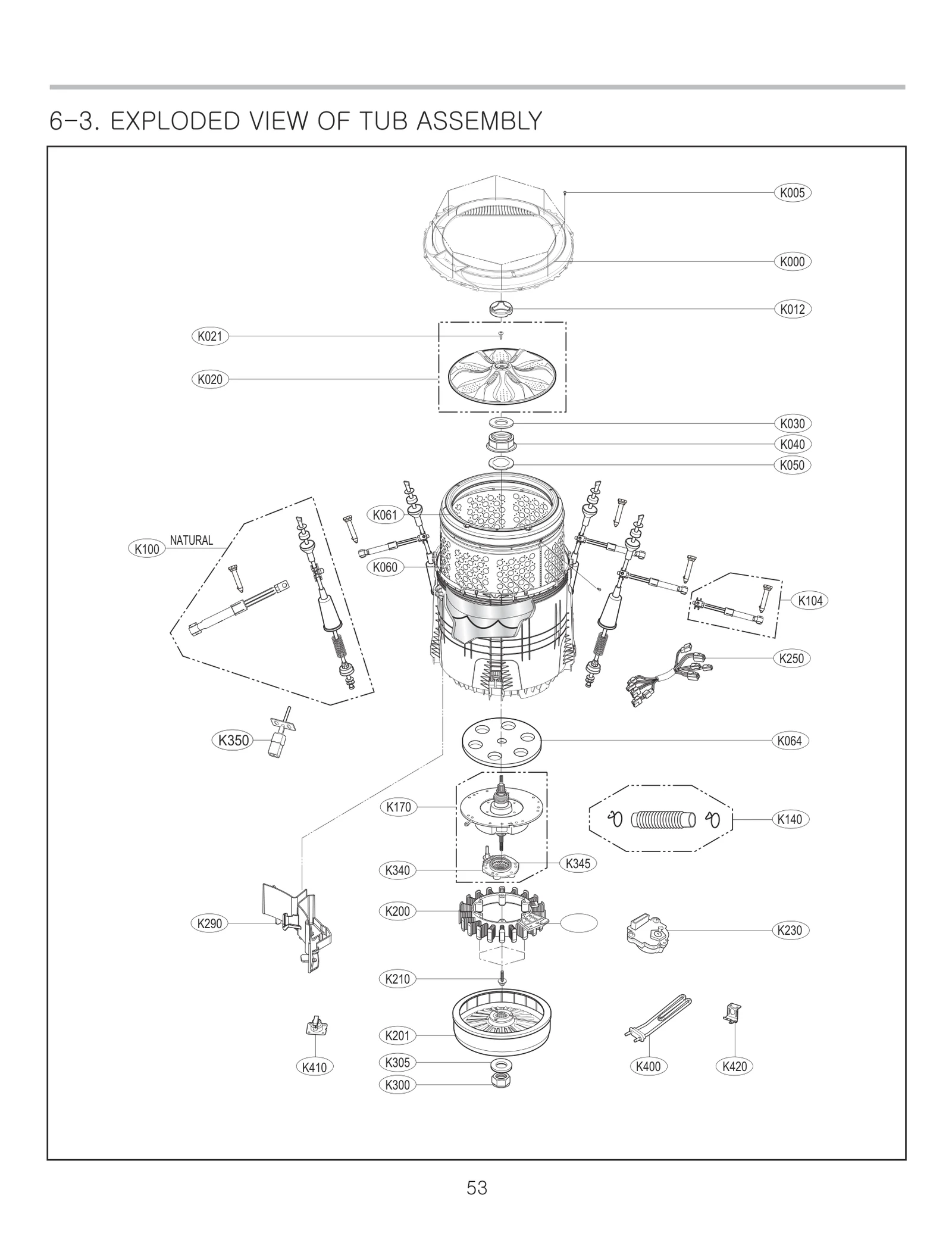 Inner Tub Assembly