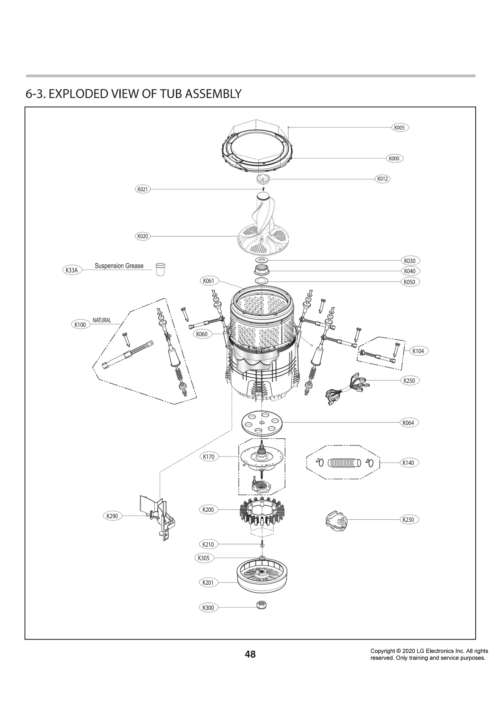 Tub Cover Assembly