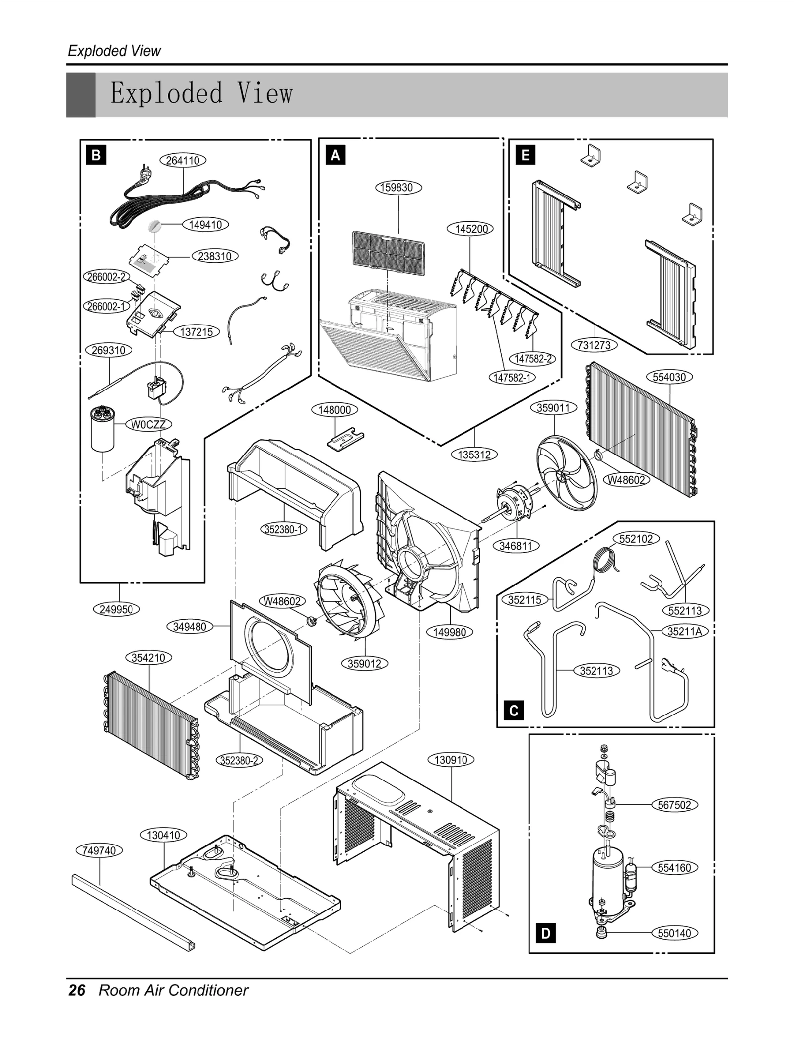 Evaporator Tube Assembly