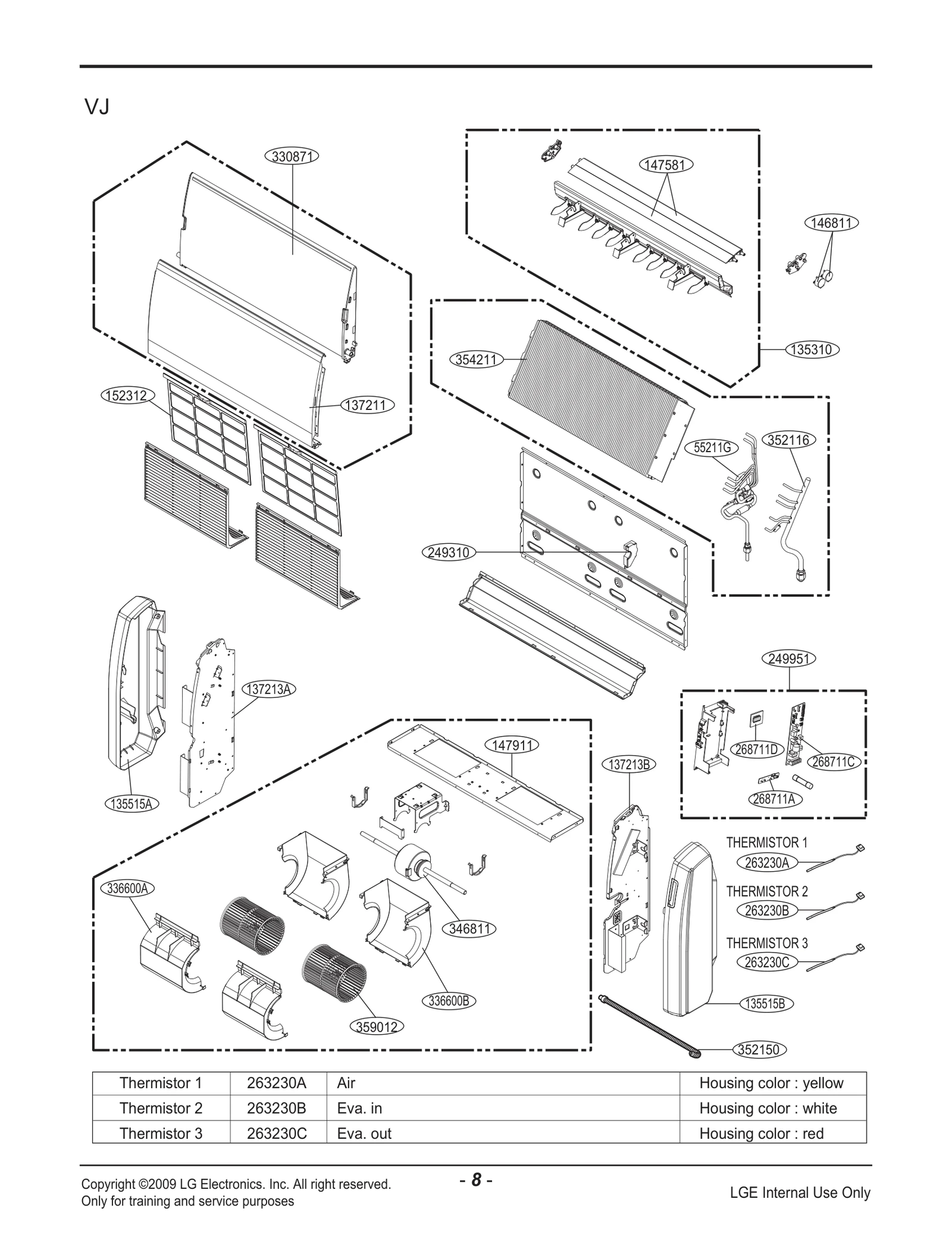 DC Stepping Motor Assembly